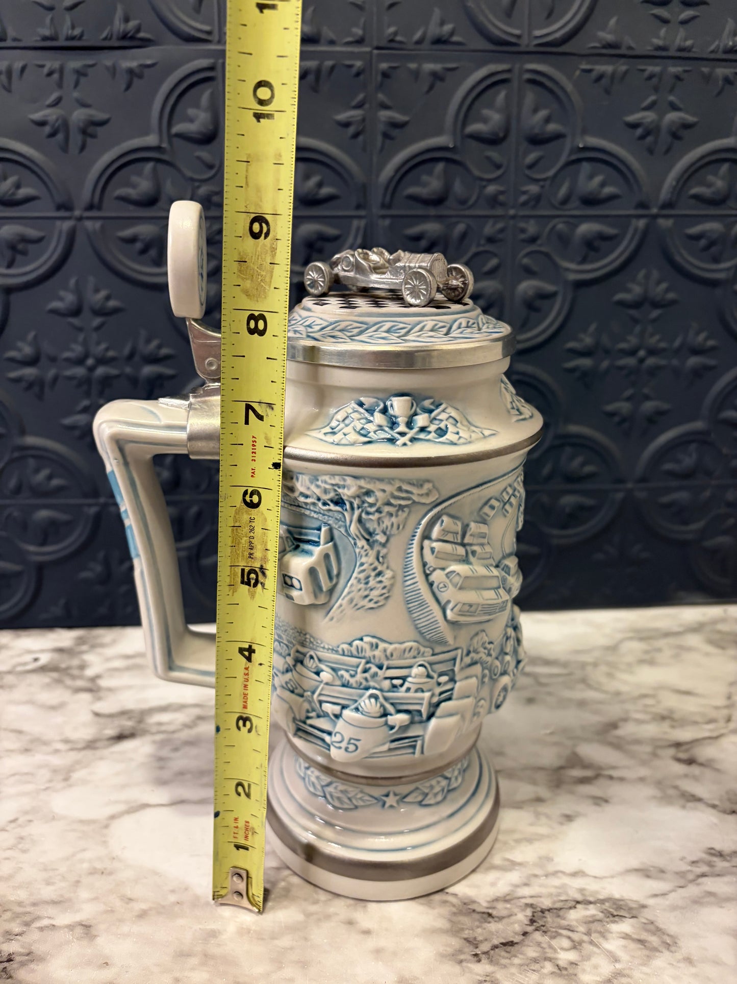 Avon Racing Car Stein