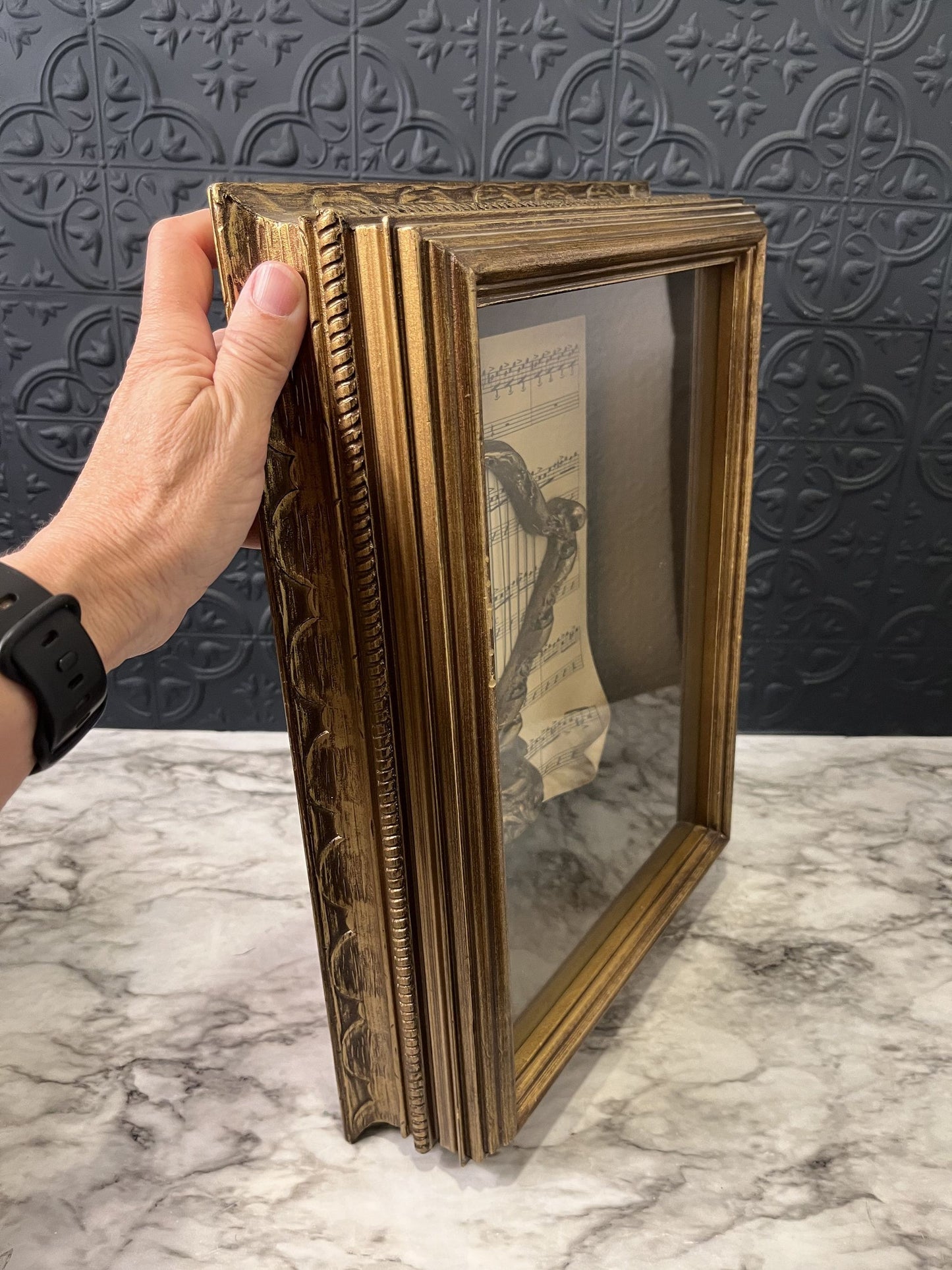 Harp Shadow Box