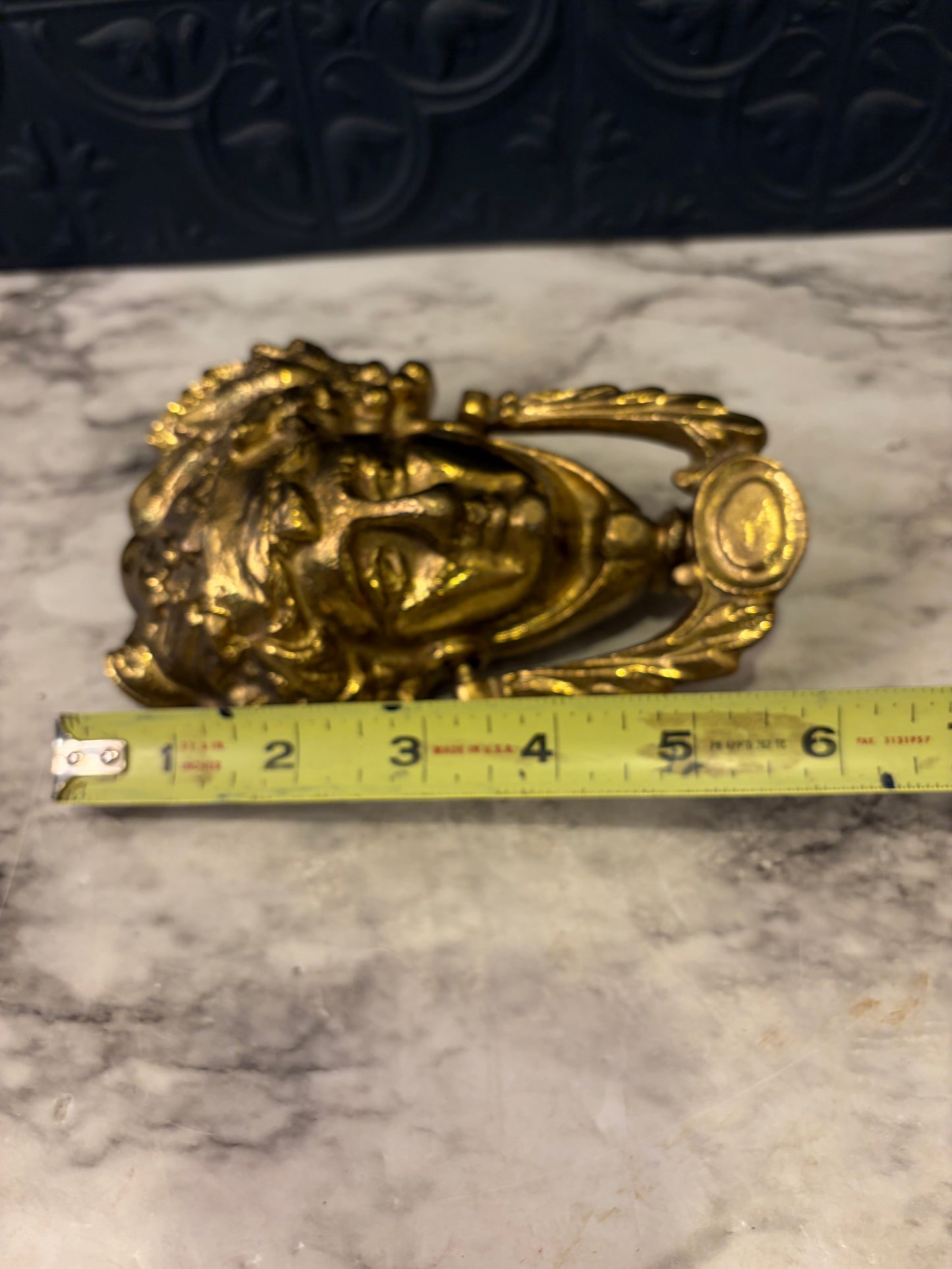 Brass Goddess Door Knocker