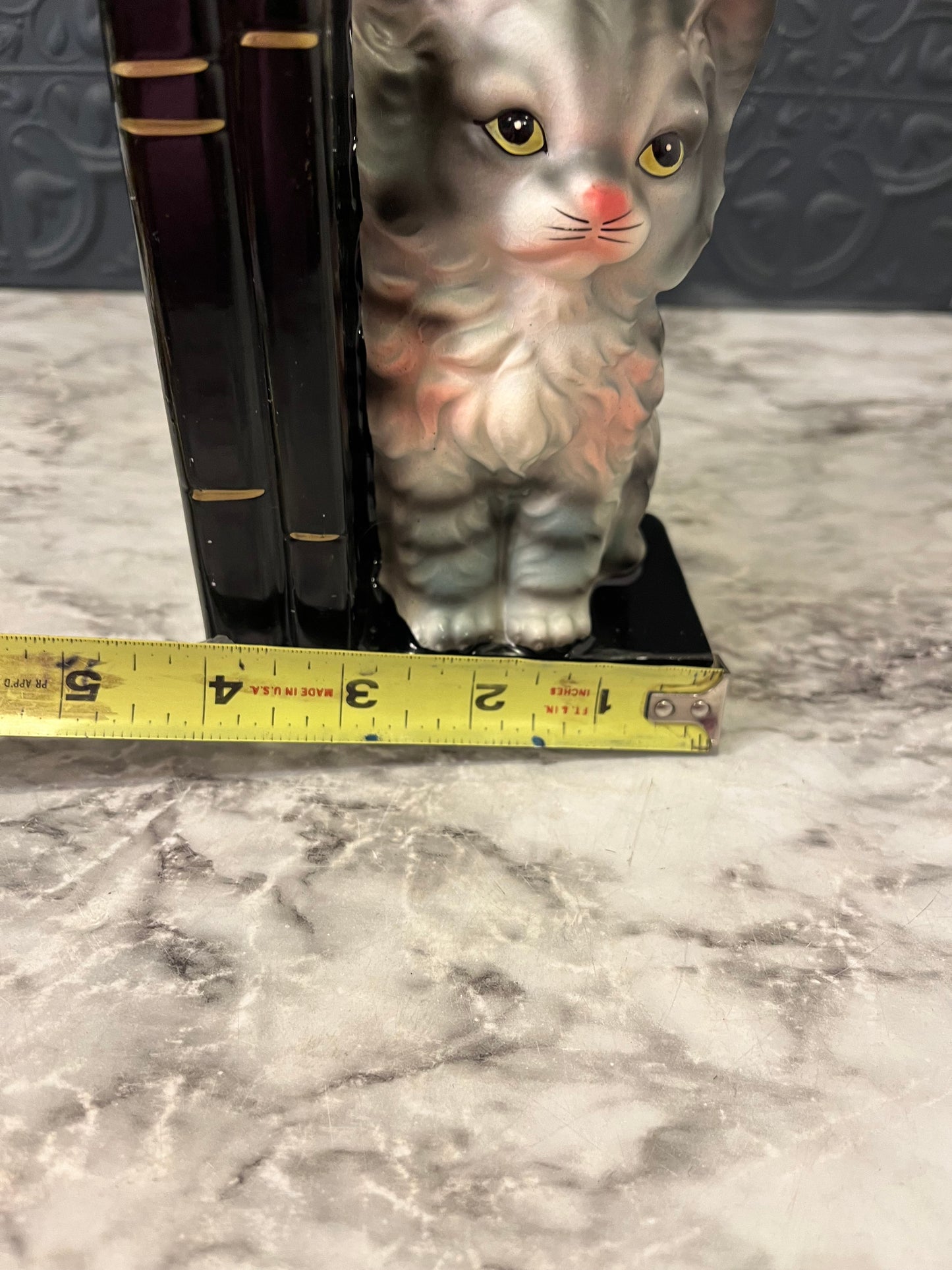 Tabby Cat Book end only 1