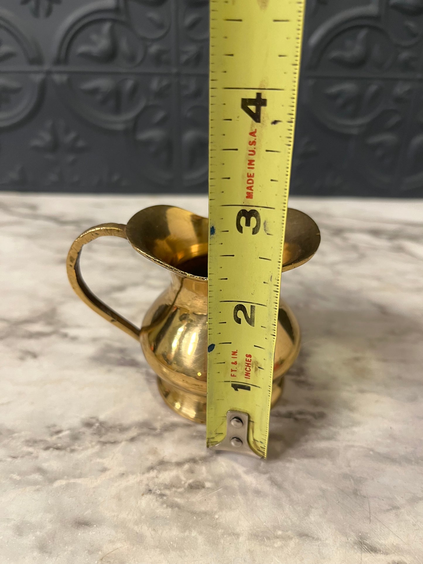 2" Brass Pitcher