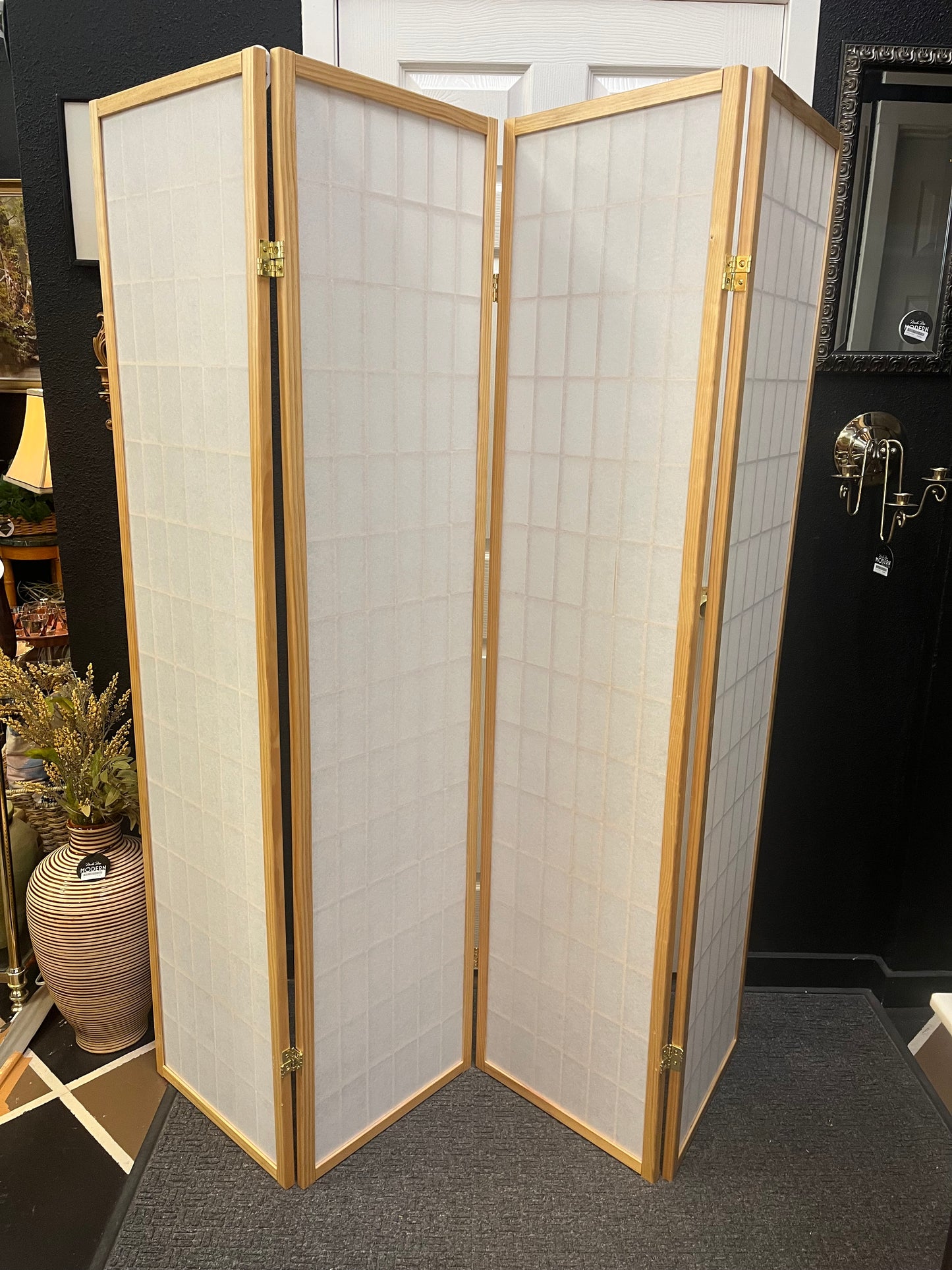 Rice Screen Room Divider