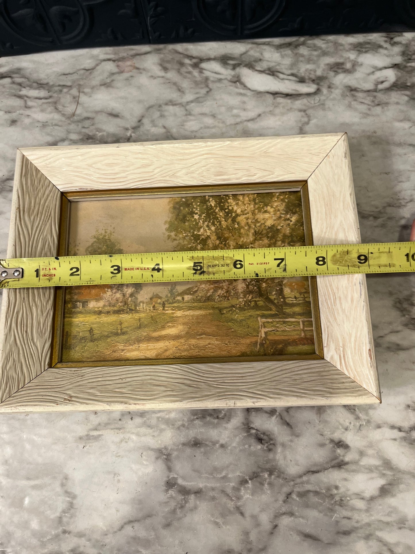 Vintage Print in Cream frame
