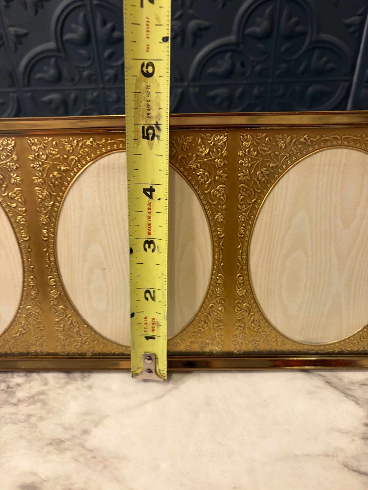 Vintage Triple Oval Frame