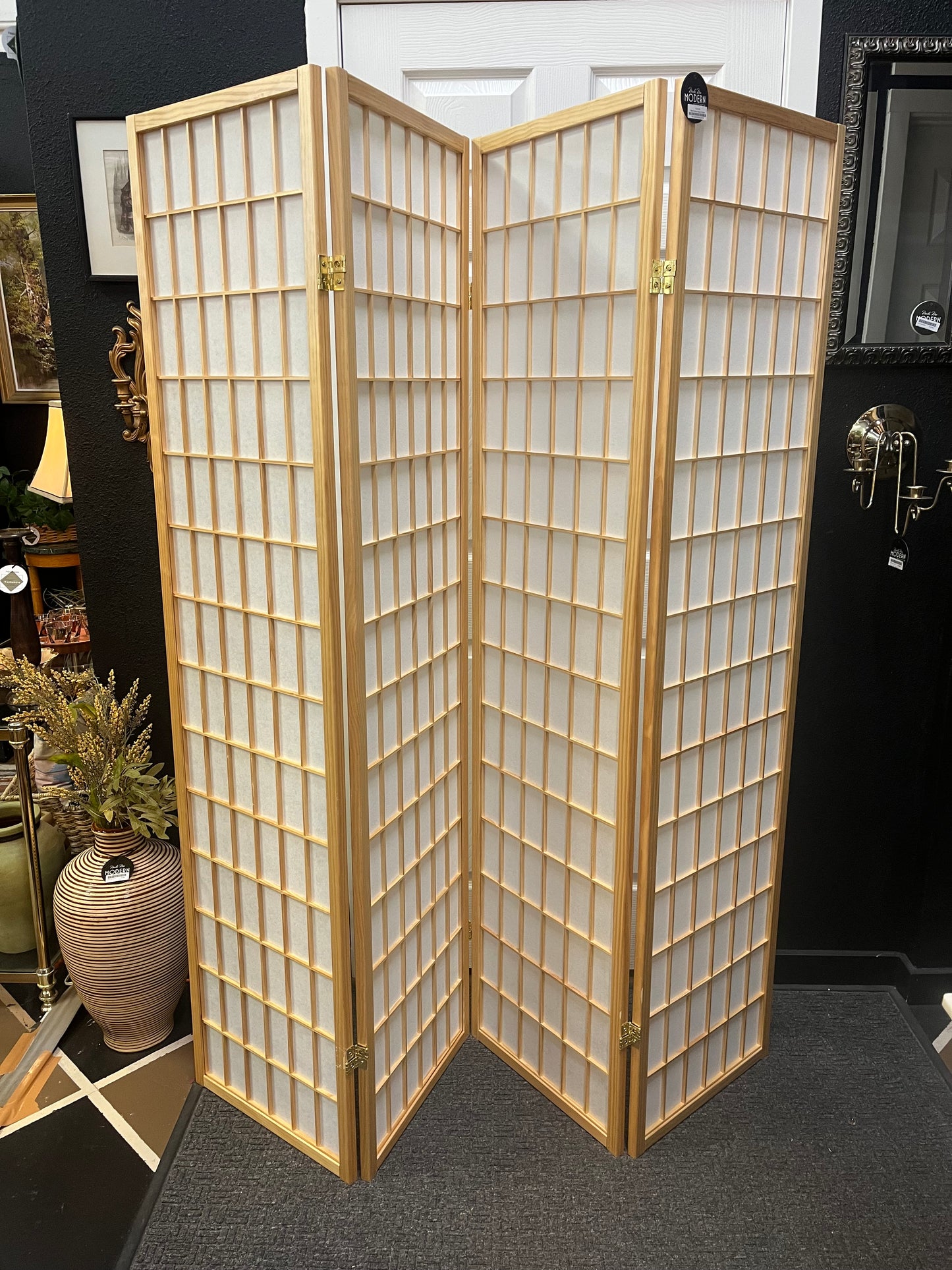 Rice Screen Room Divider