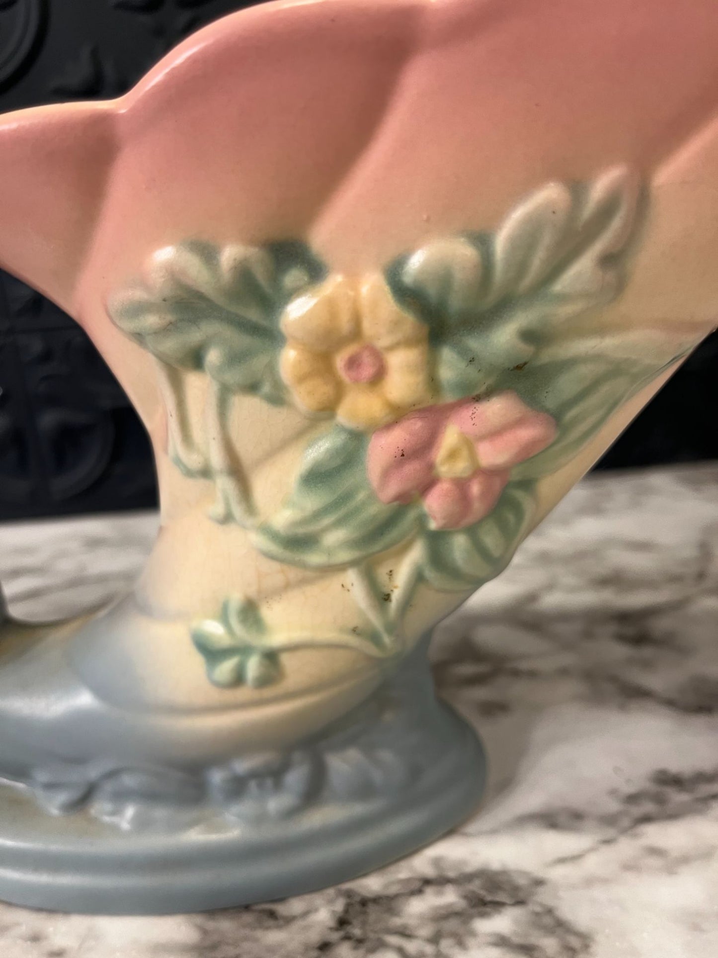 Hull Pastel Trumpet Vase