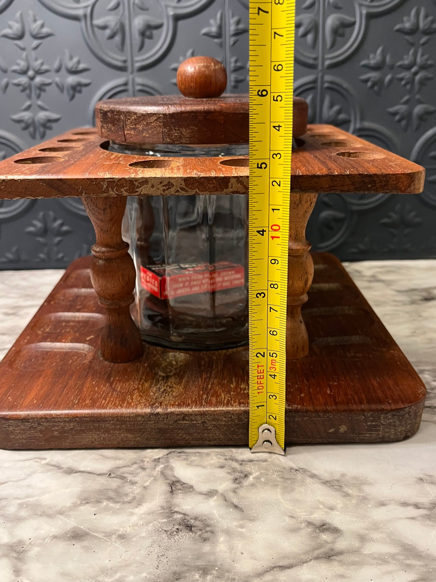 Pipe Tobacco Humidor Holds 12 Pipes