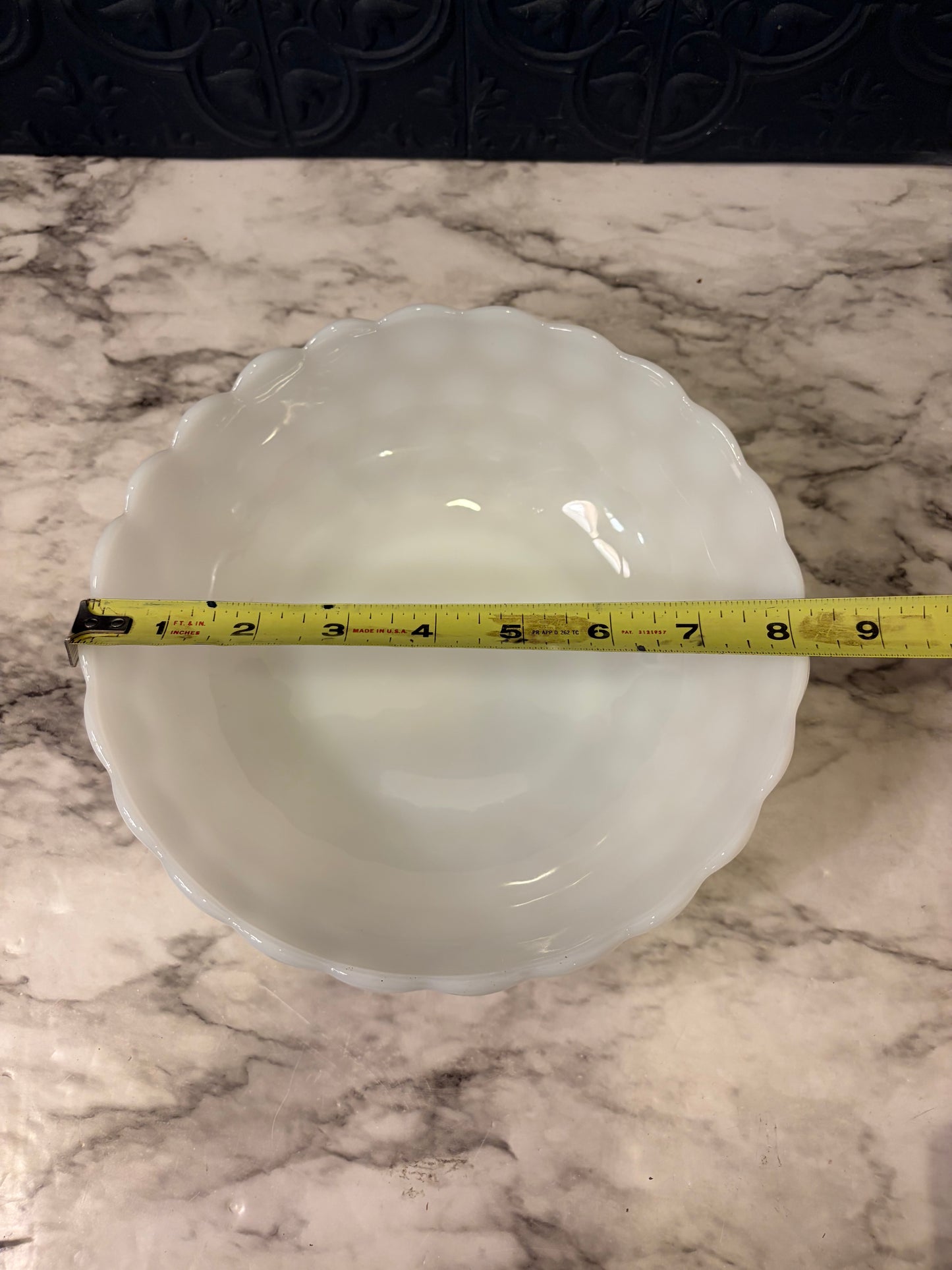 Anchor Hocking Milkglass Bubble Bowl