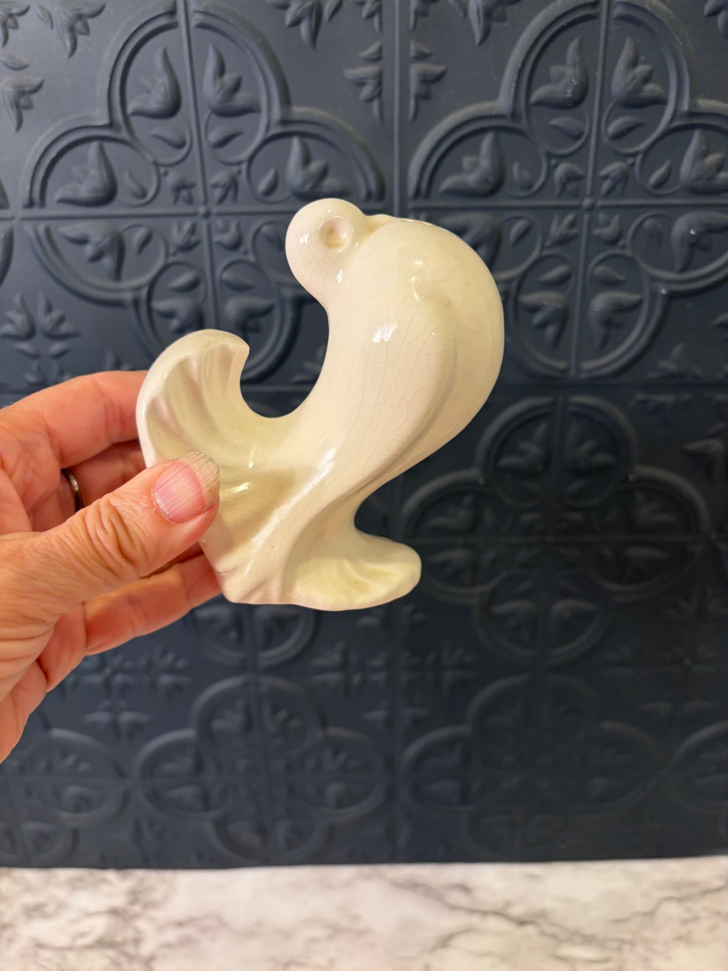 Ivory Dove Salt and Pepper Shakers