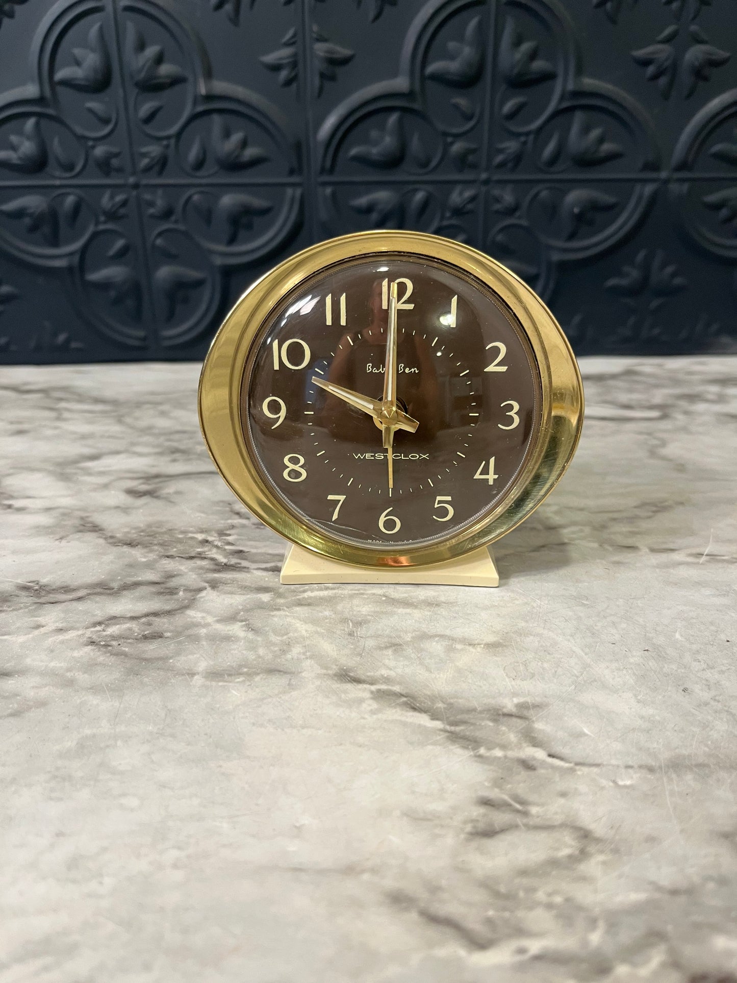 Westclock Baby Ben Travel Clock with Glowing hands AS IS