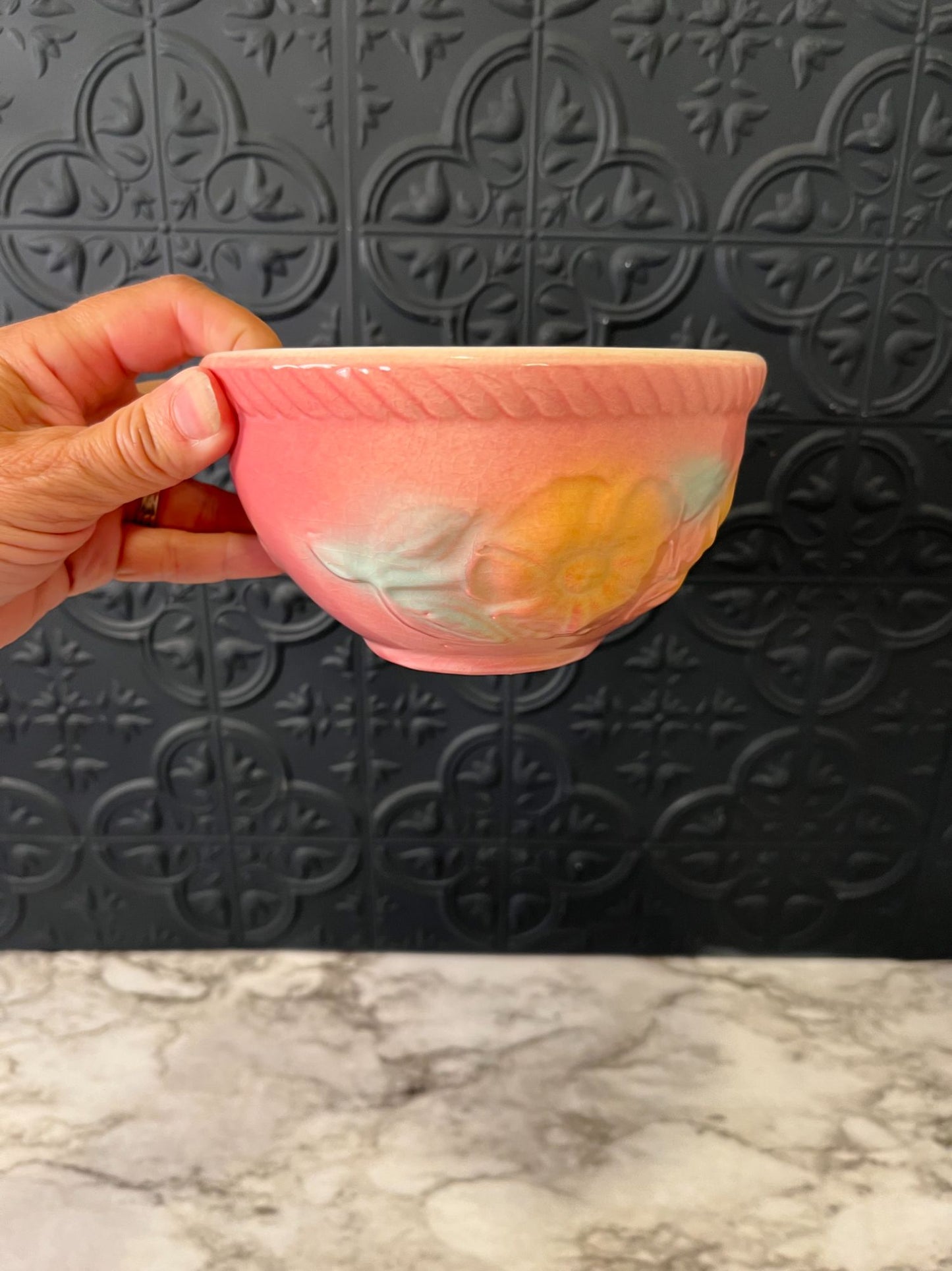 Hull Springglow Pink Bowl Small