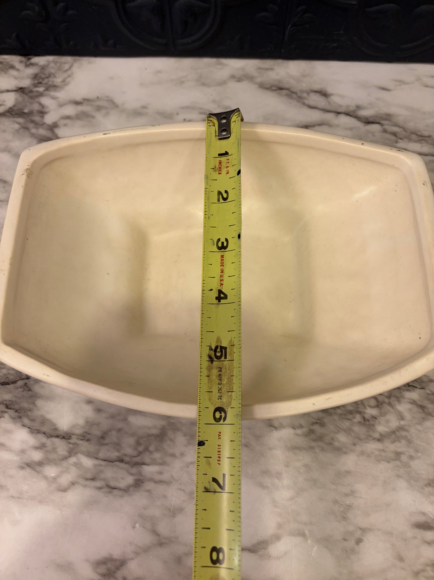 Cream McCoy Oblong Dish