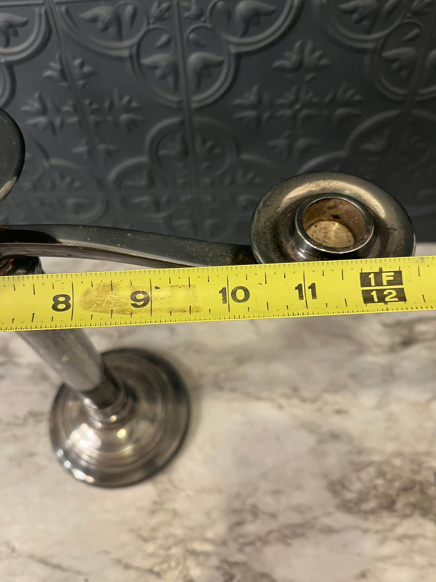 Restoration Hardware Silver Plate Candelabra