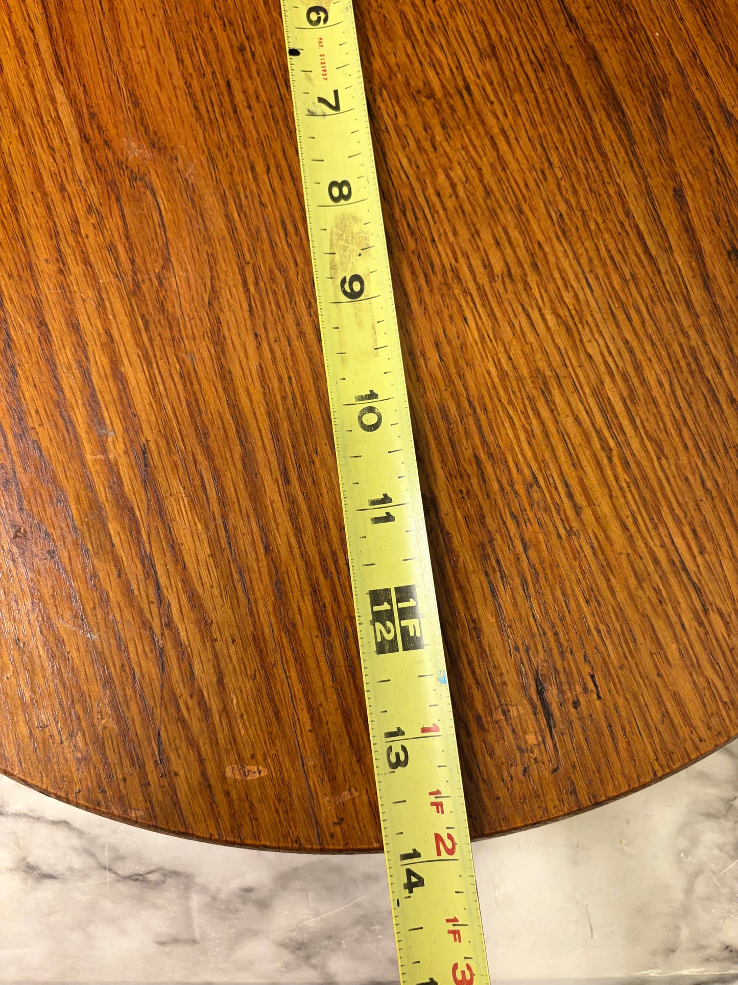 14" Round Wood Lazy Susan