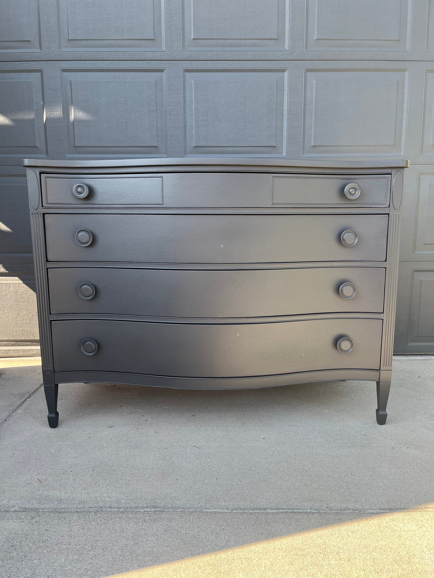 Dark Grey Vintage Dresser