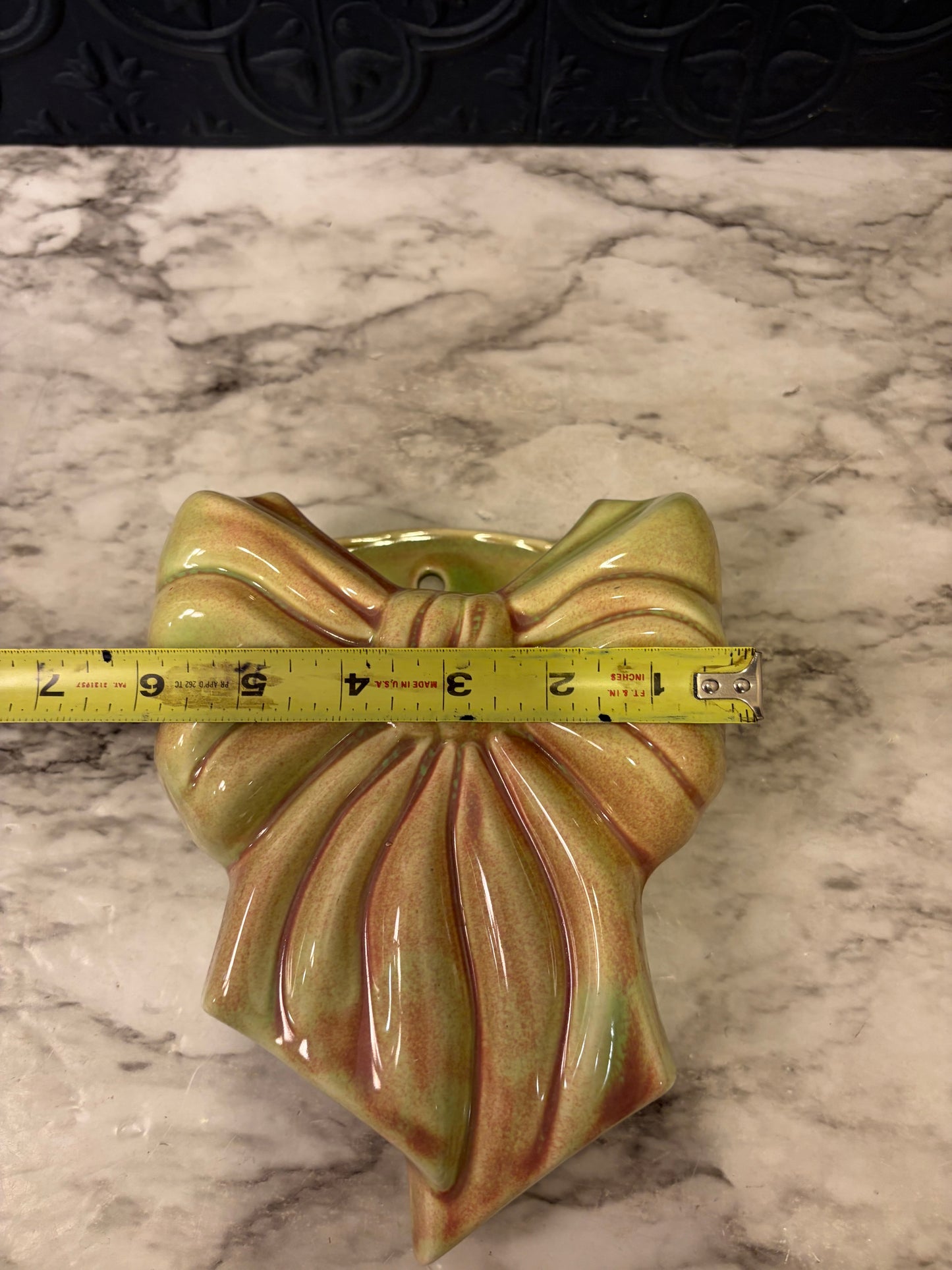 West Coast Ceramic Bow Wall Planter