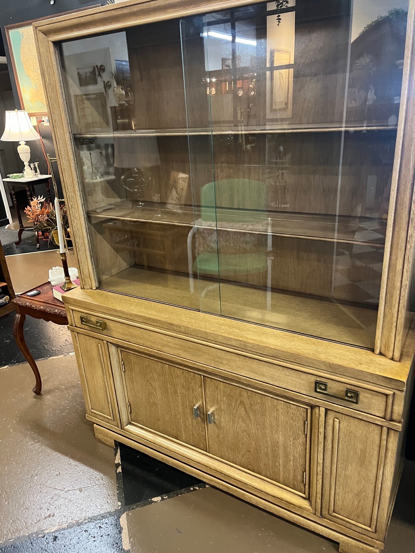 Mid Century Art Deco Hutch