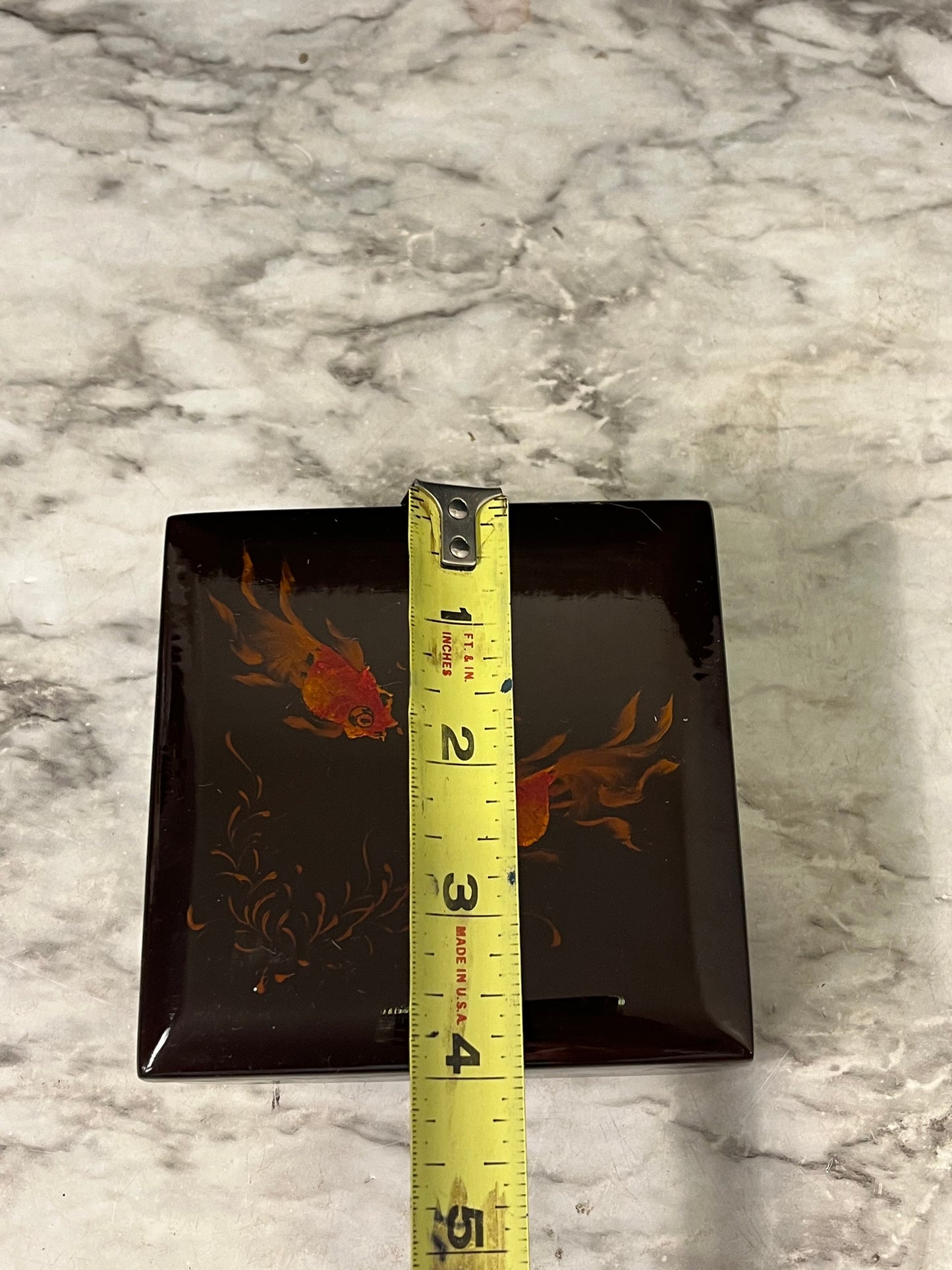 Laquer Box with Goldfish