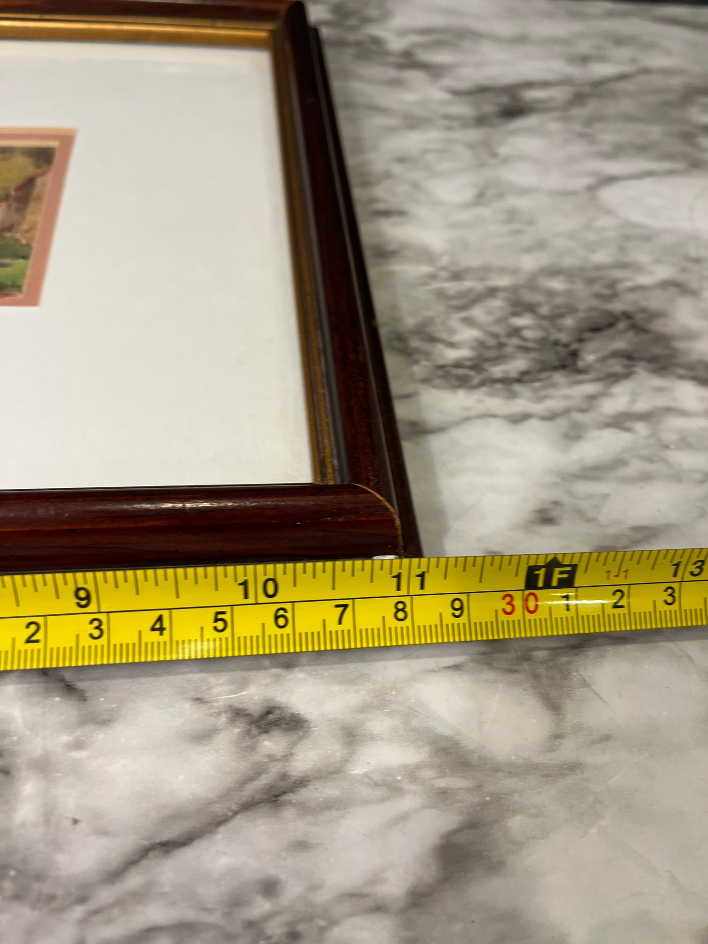 Small Bridge Print Framed
