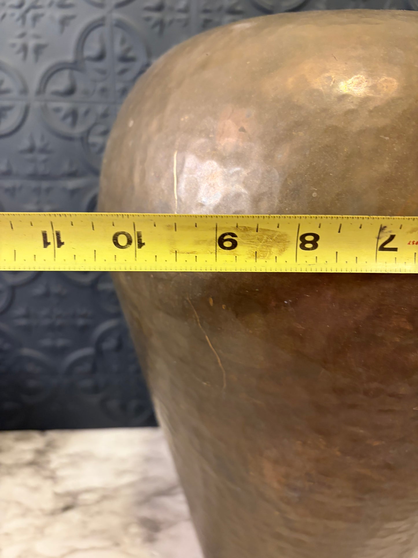 16" Brass Vase