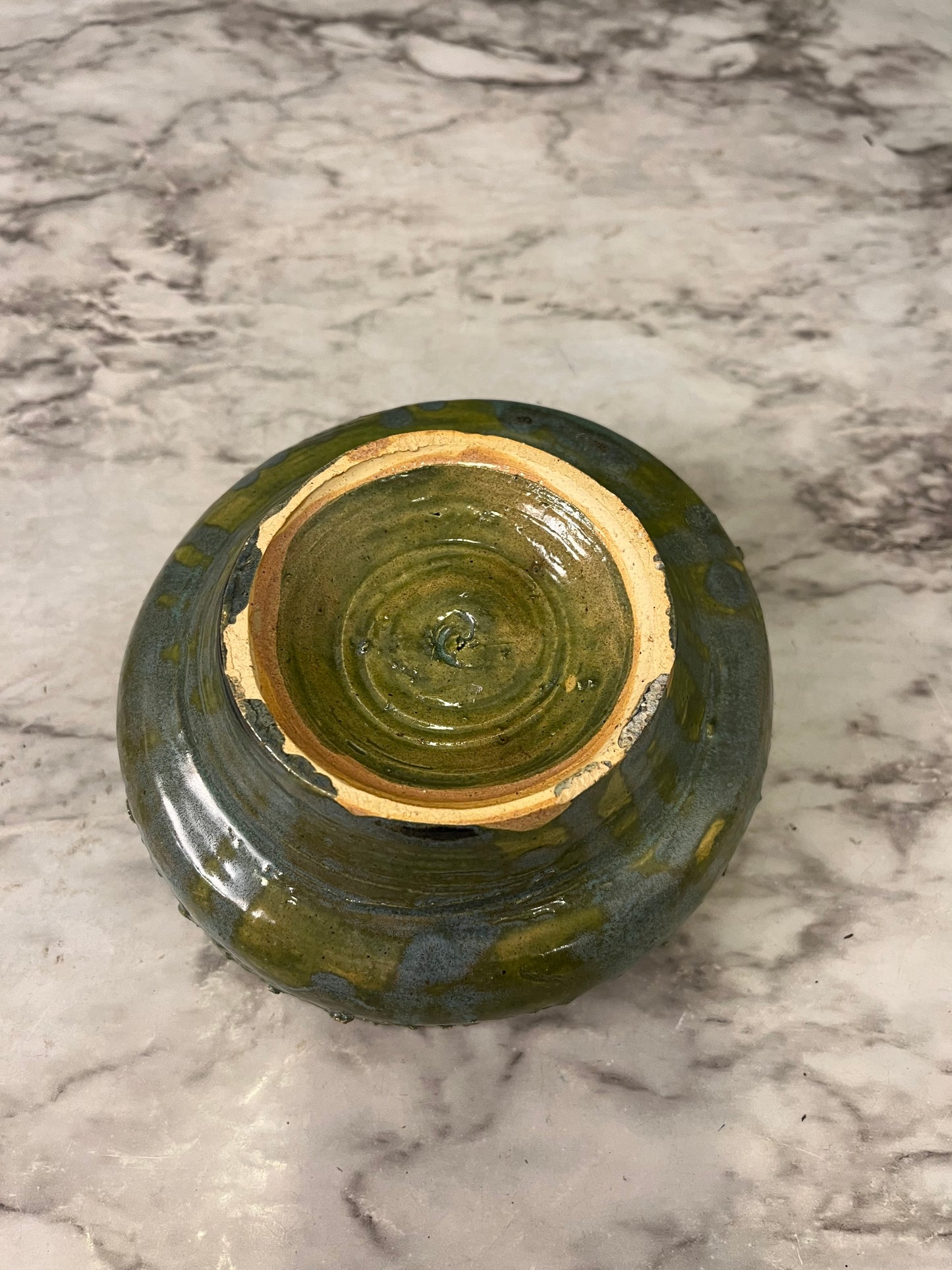 Green Studio Pottery Bowl