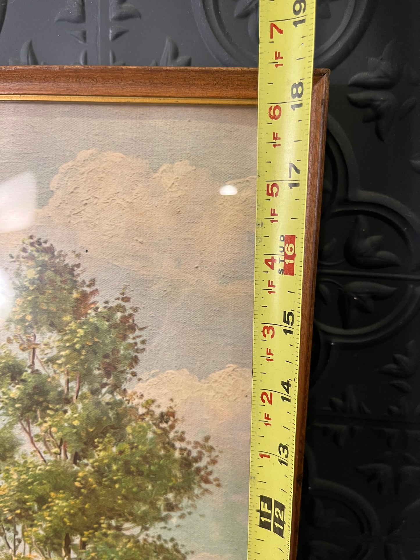C Regan Framed Season Print Summer