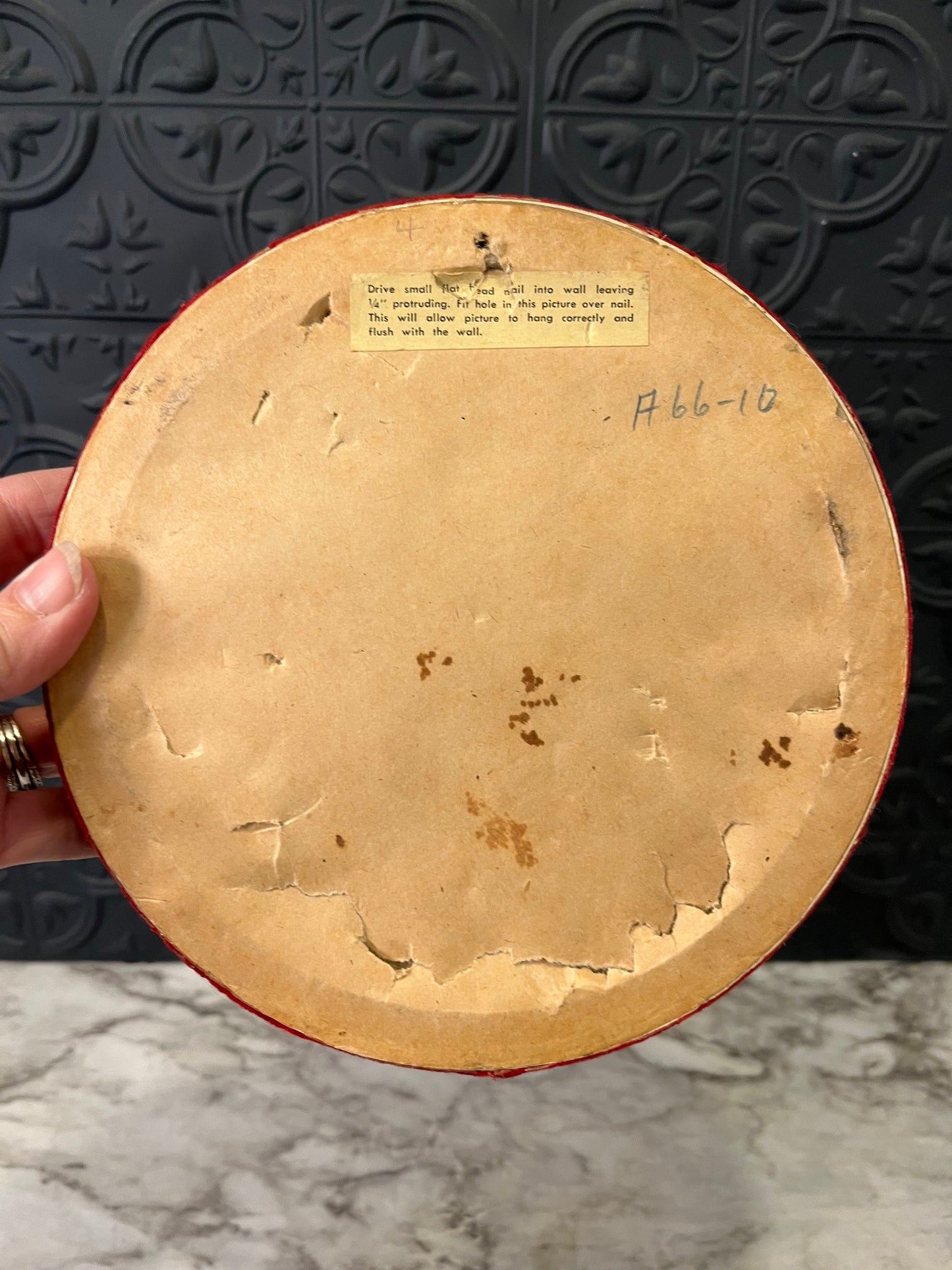 Phaeton Print in Round Frame