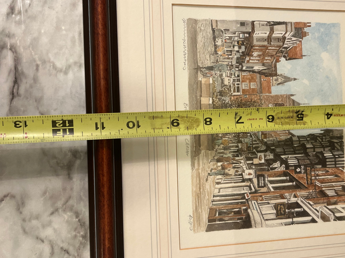 Bridge Stree Framed Artwork