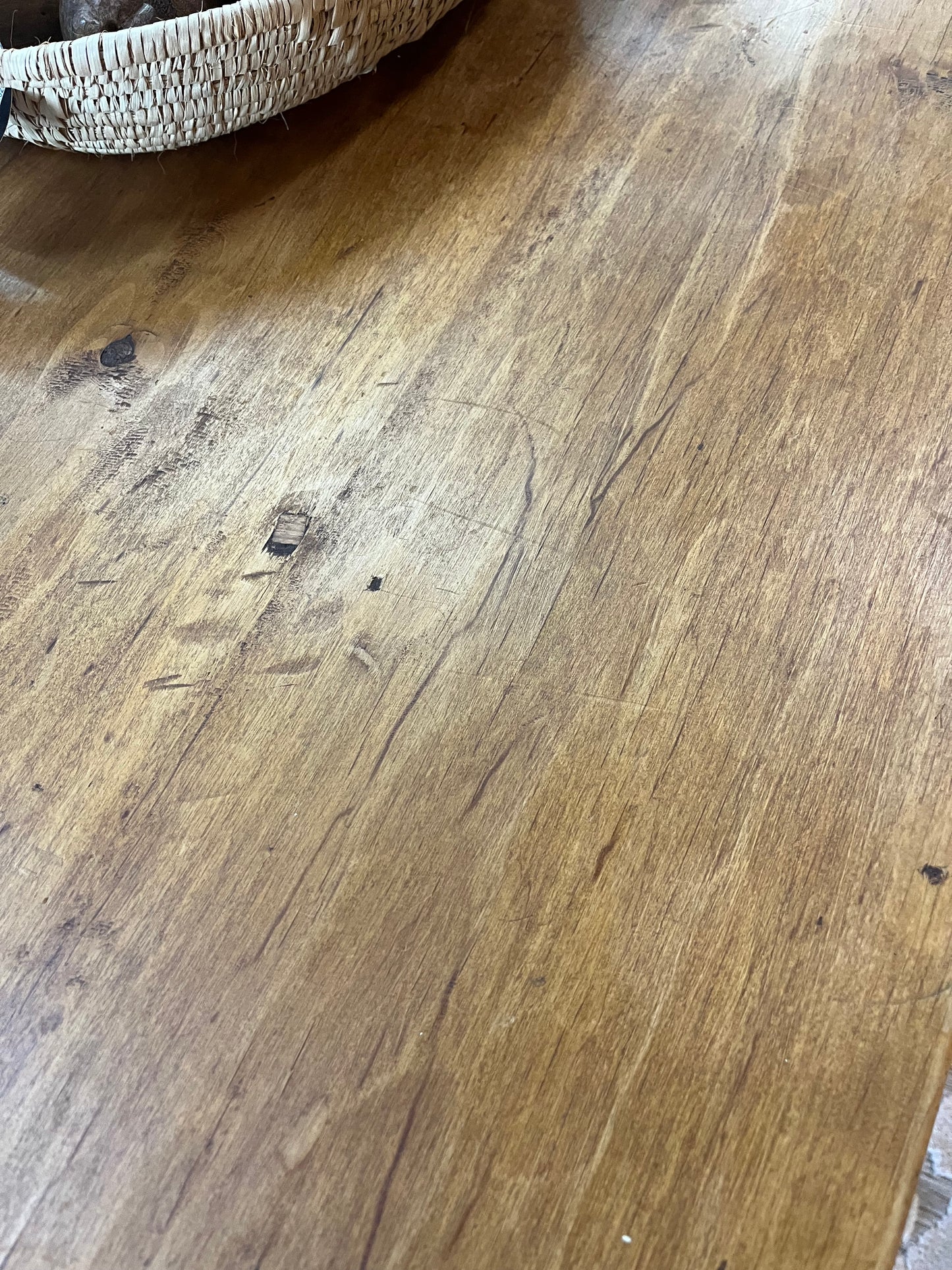 Wood Carved Horse Head Table