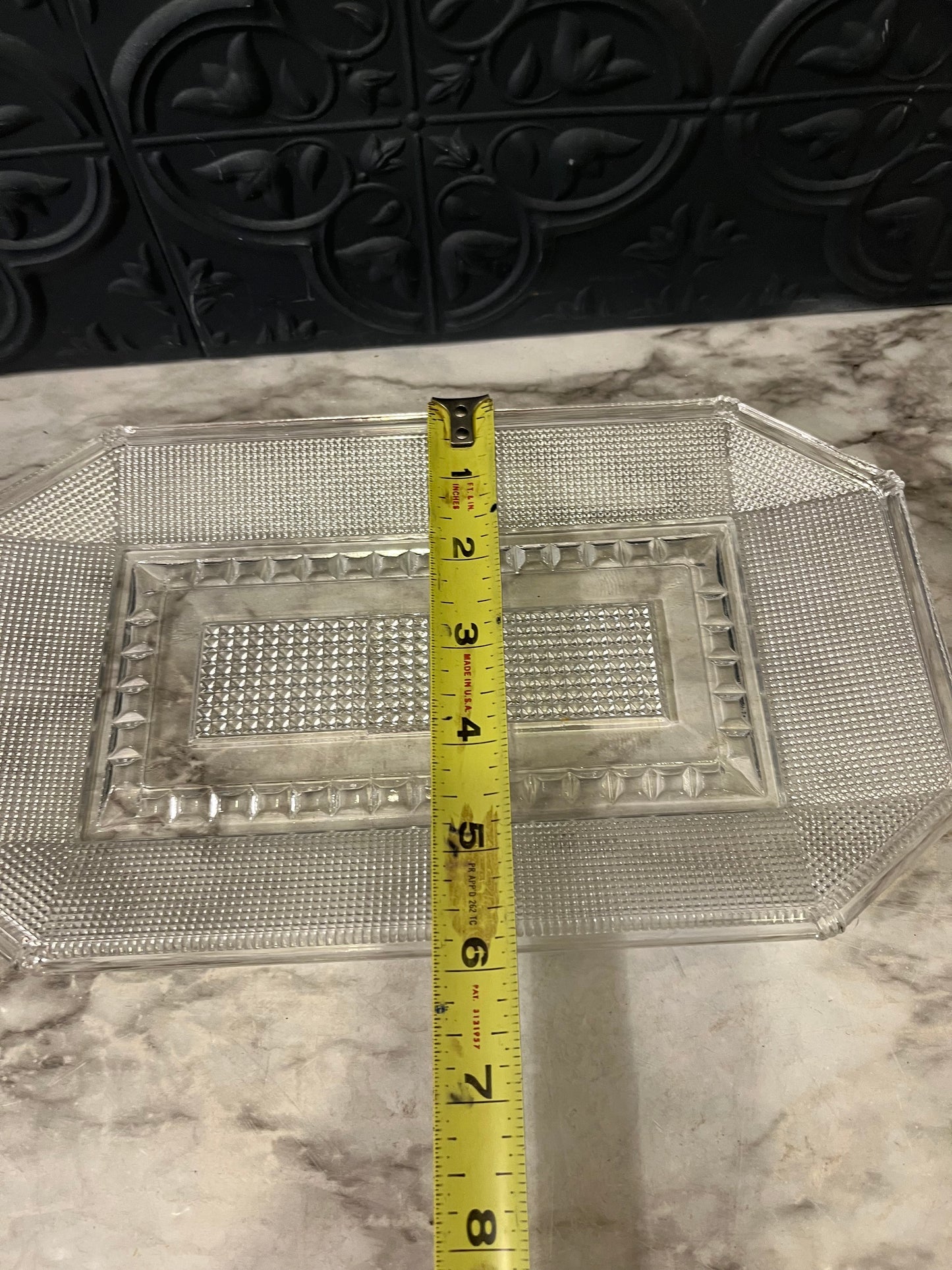Rectangle Glass Tray