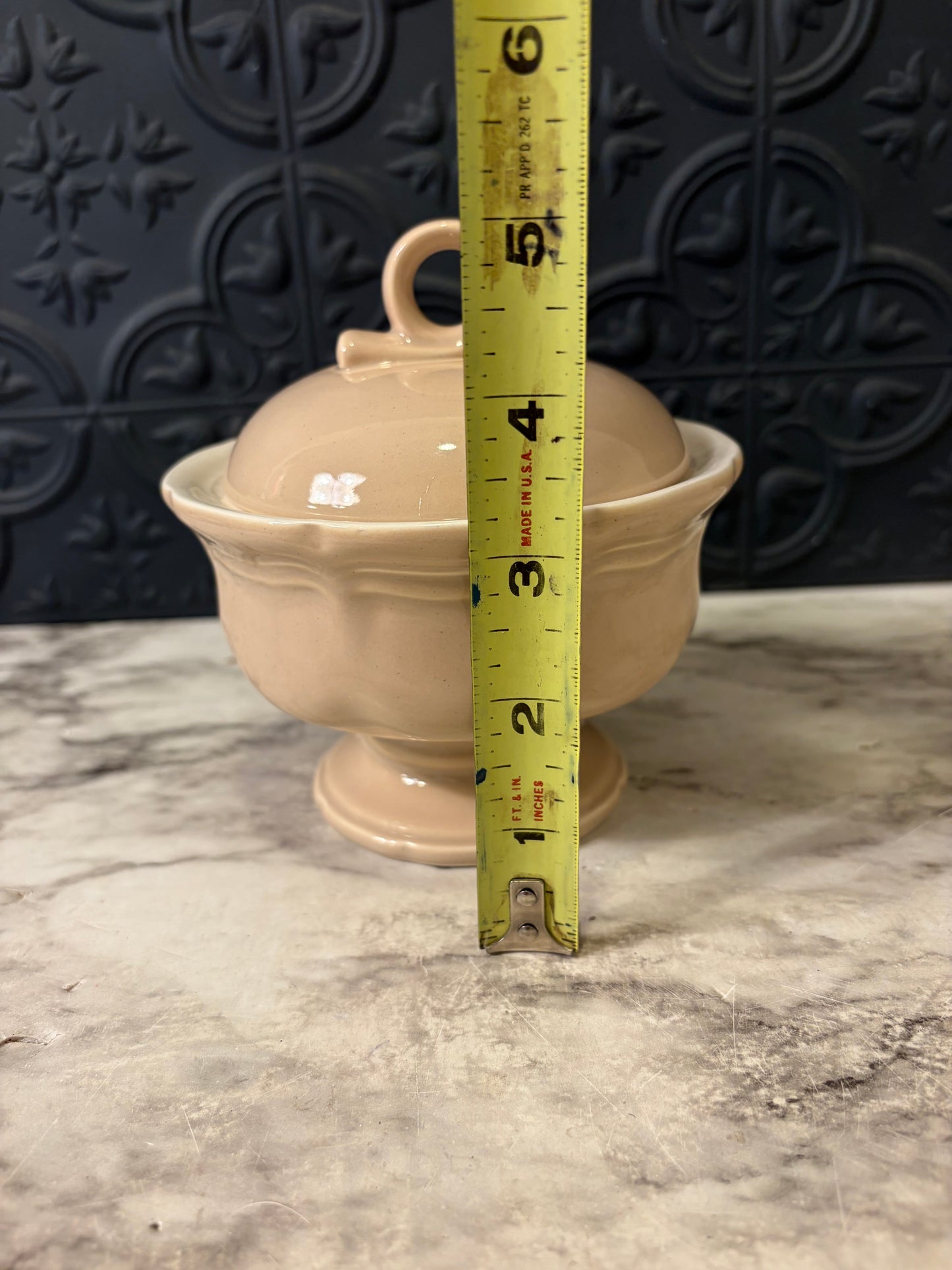 Mikasa Country Home Footed Dish with lid