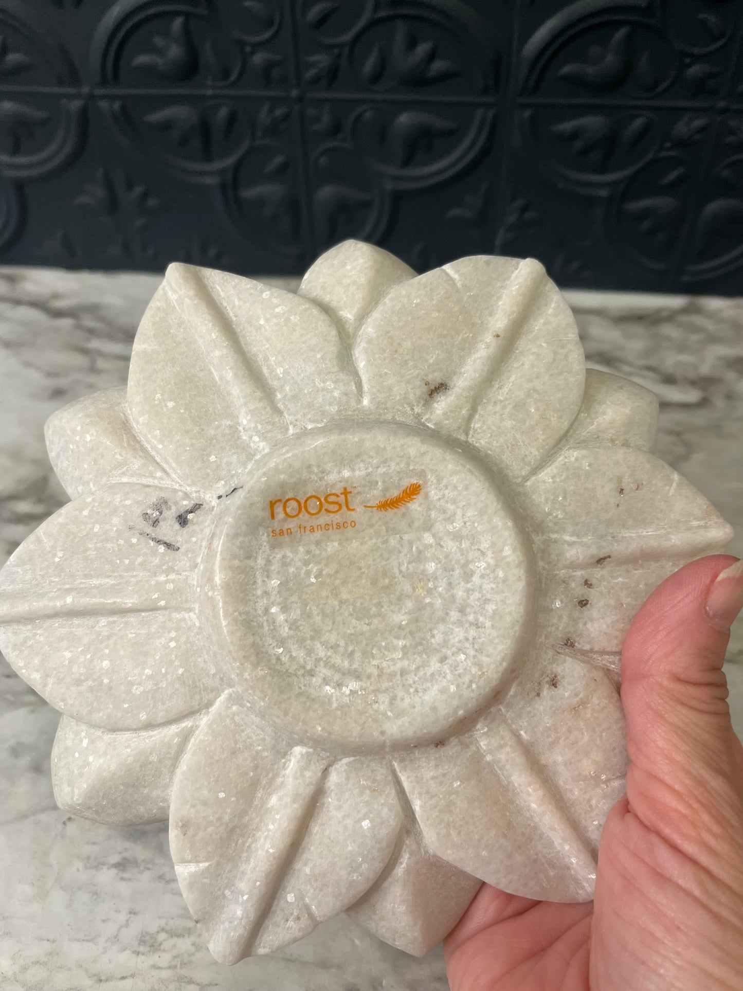 Stone Lotus Trinket Dish AS IS