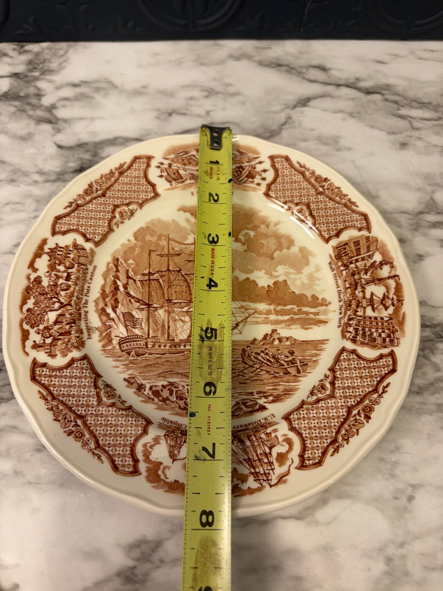 Fair Winds Dessert Plate