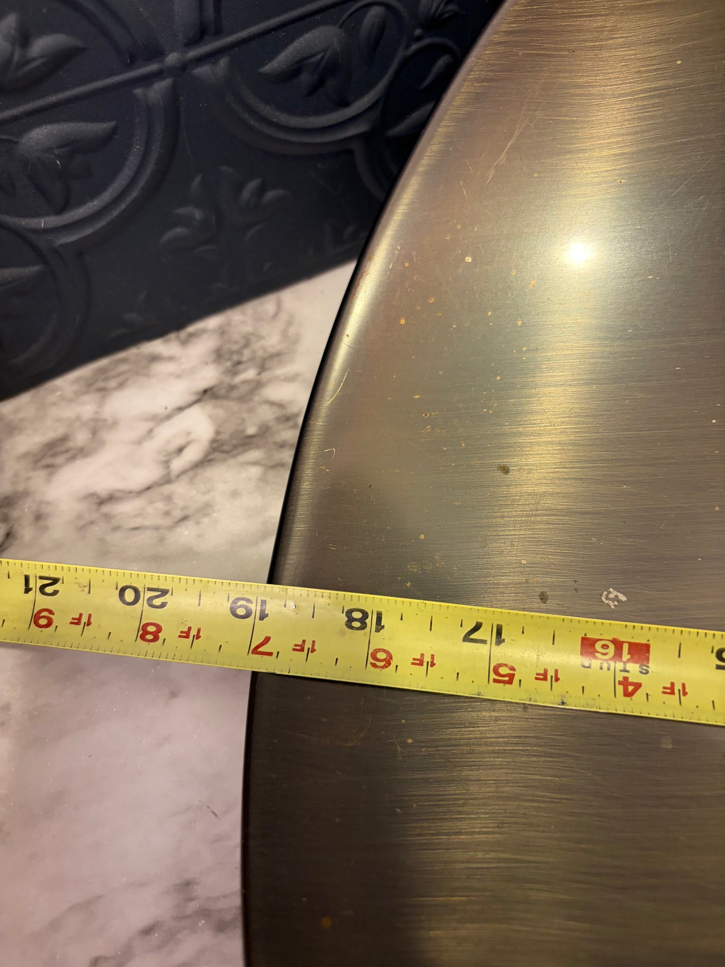 Brushed Satin Metal Log Holder
