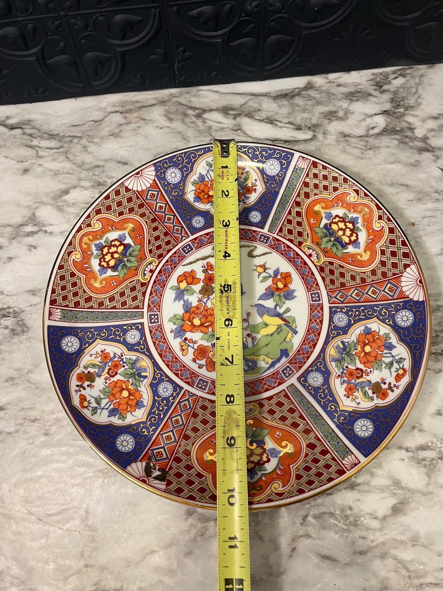 Japanese Imari Plate 10.5
