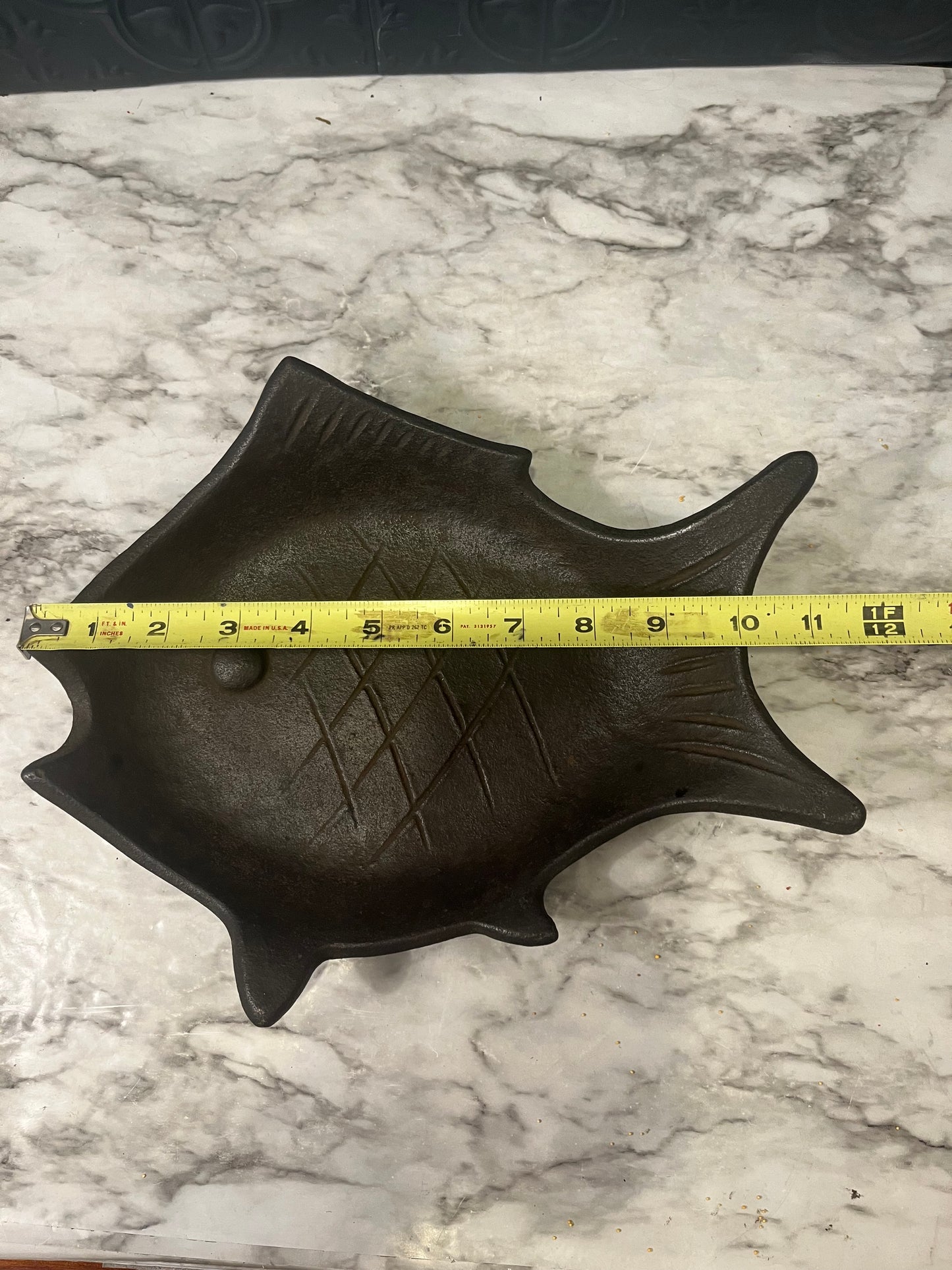 Japanese Cast Iron Fish Bowl
