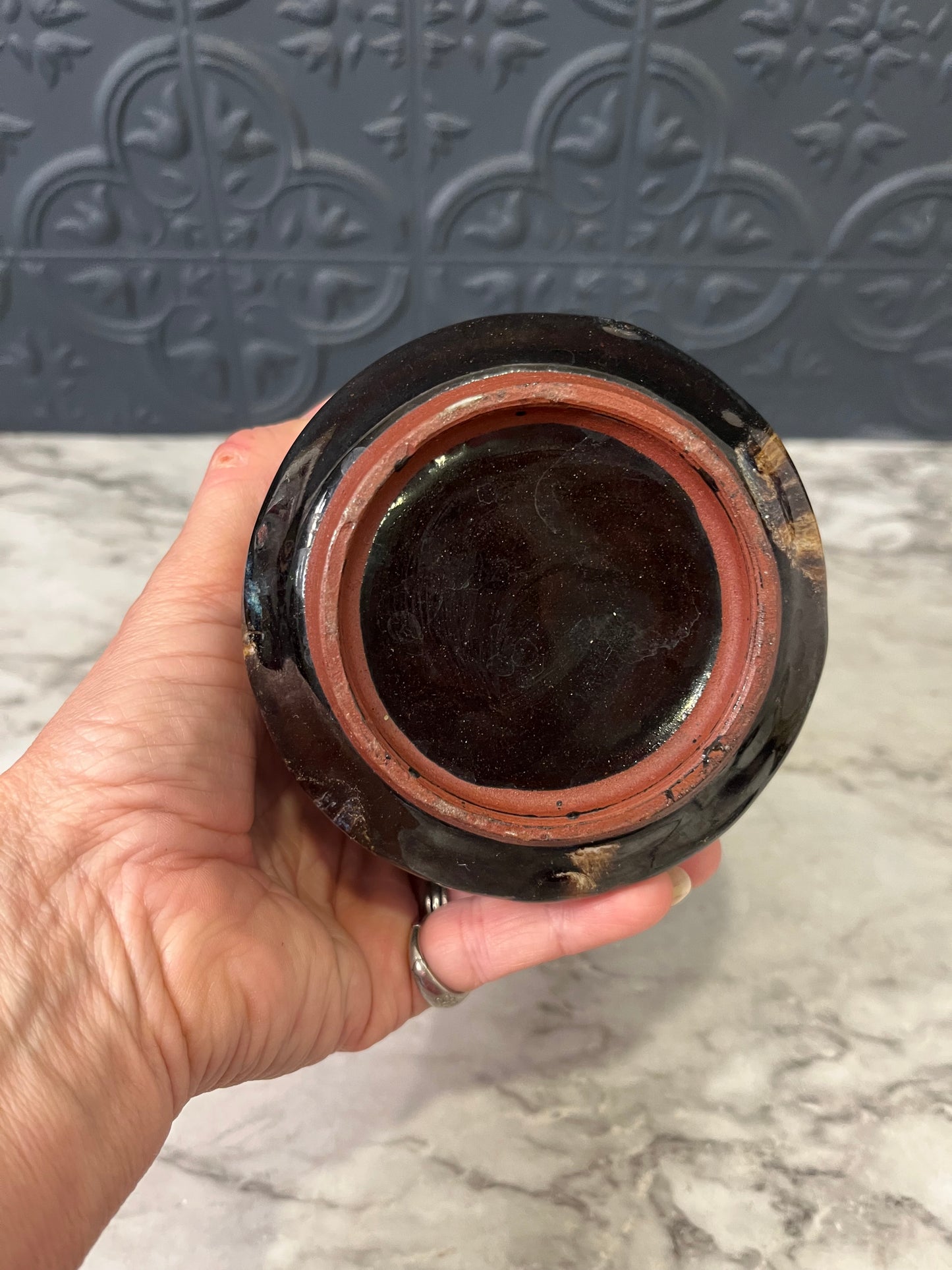 Brown Pottery Vase Ghana