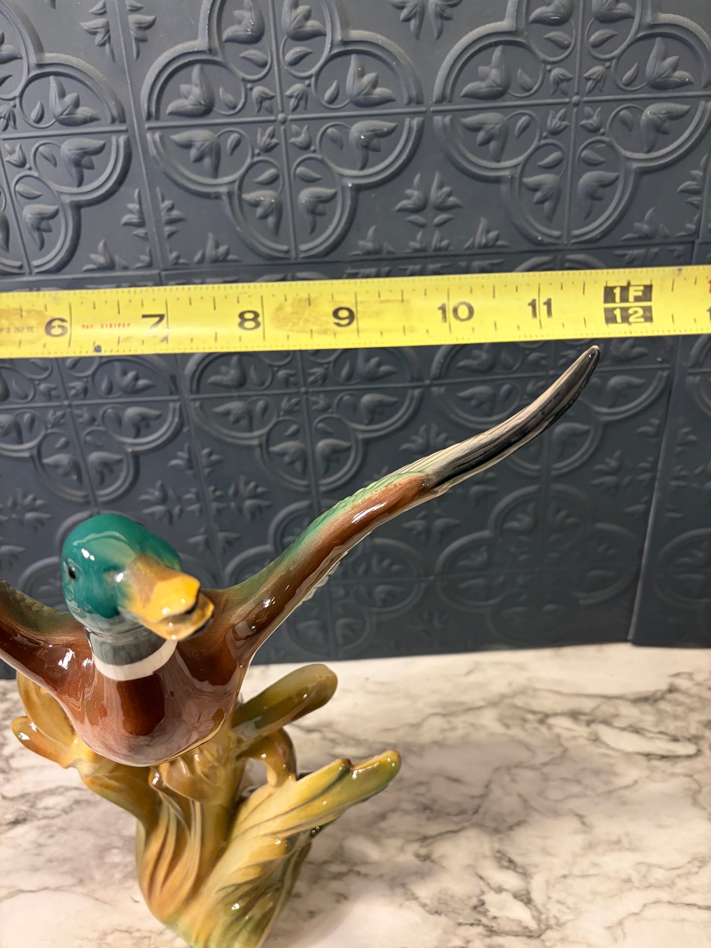 Vintage Flying Mallard Figure Lane