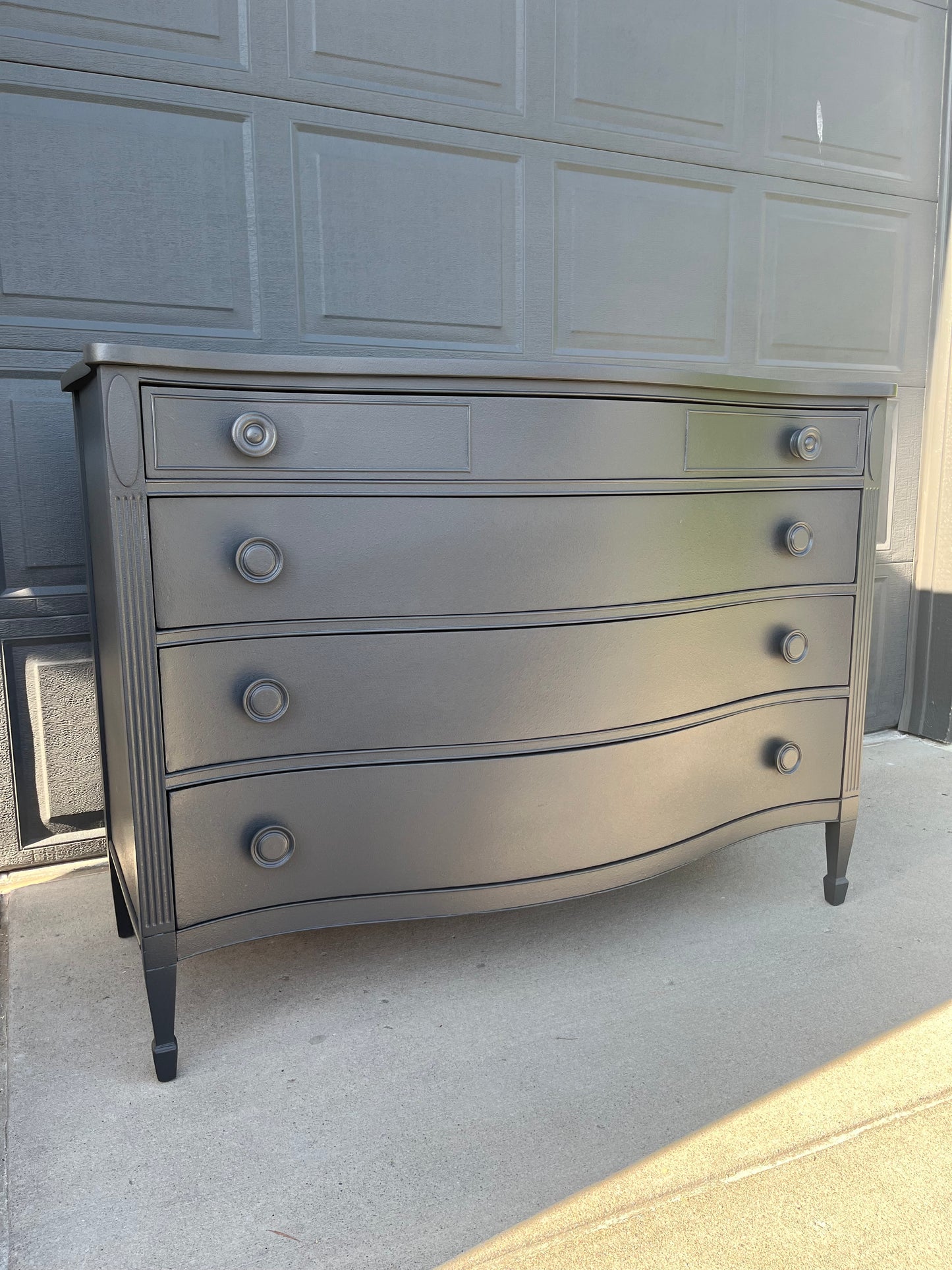 Dark Grey Vintage Dresser
