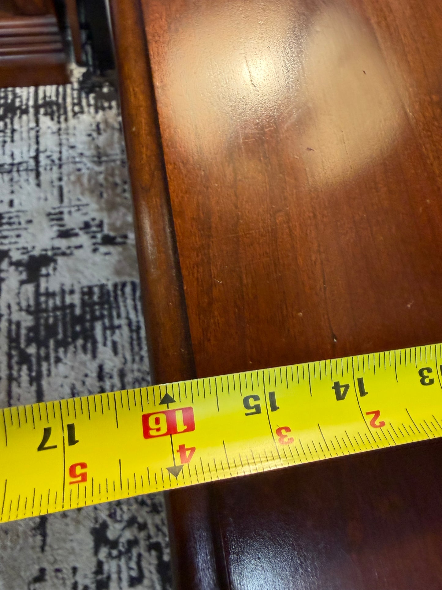 Long Cherry Color Entry/Sofa Table