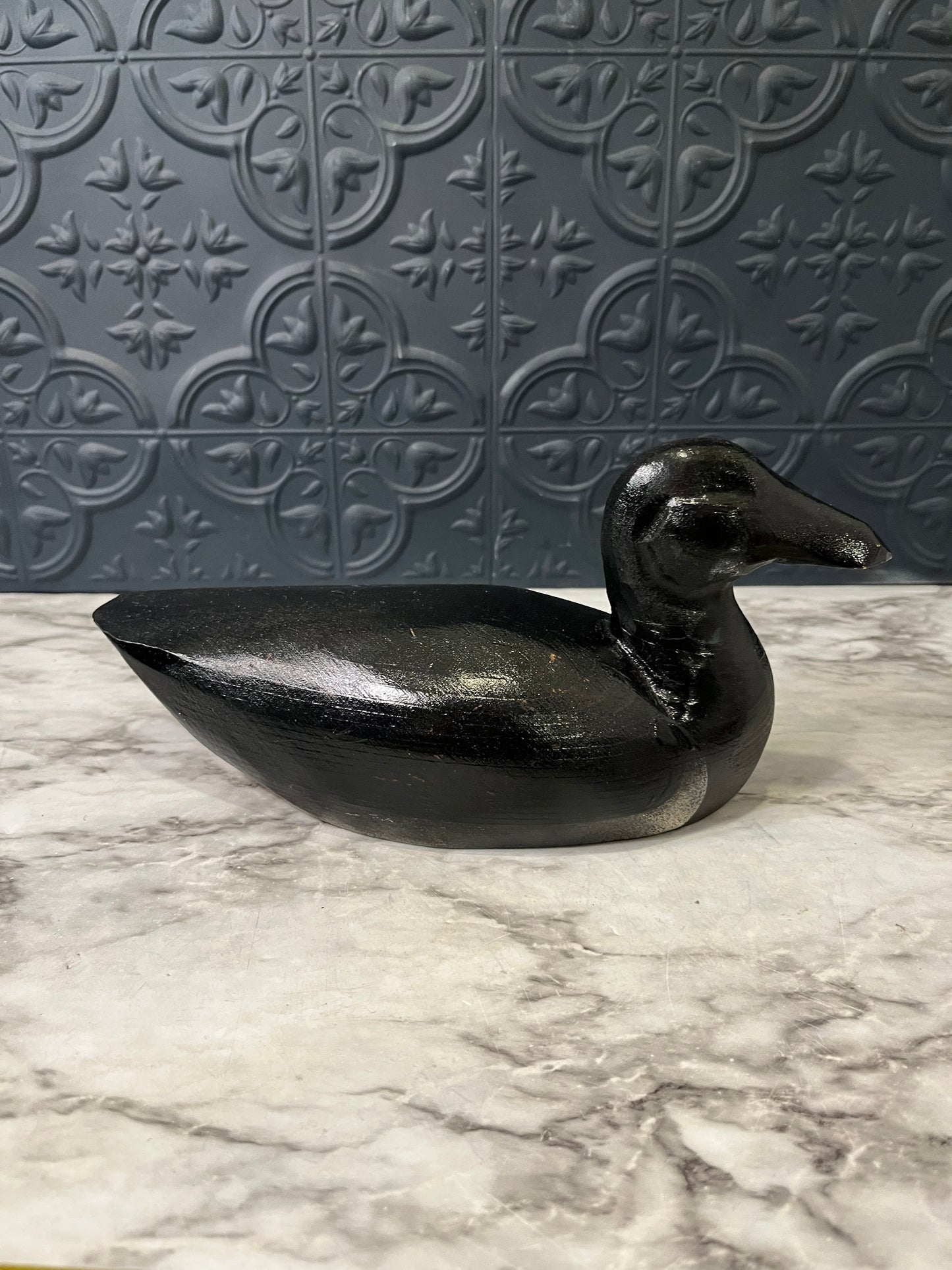 Black Painted Duck