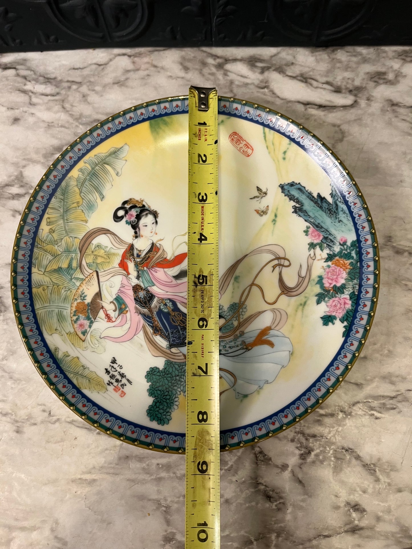 Beauties of the Red Mansion Plate