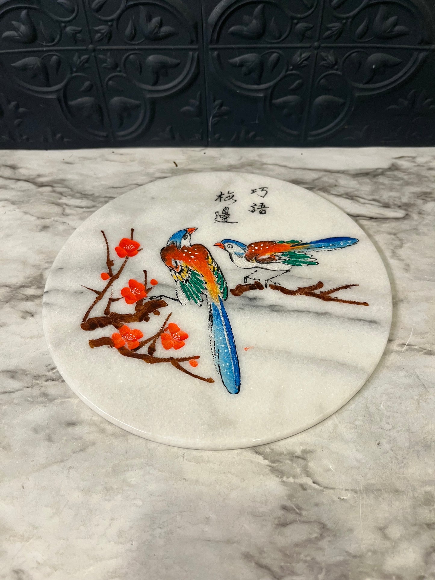 Hand Painted Marble Trivet