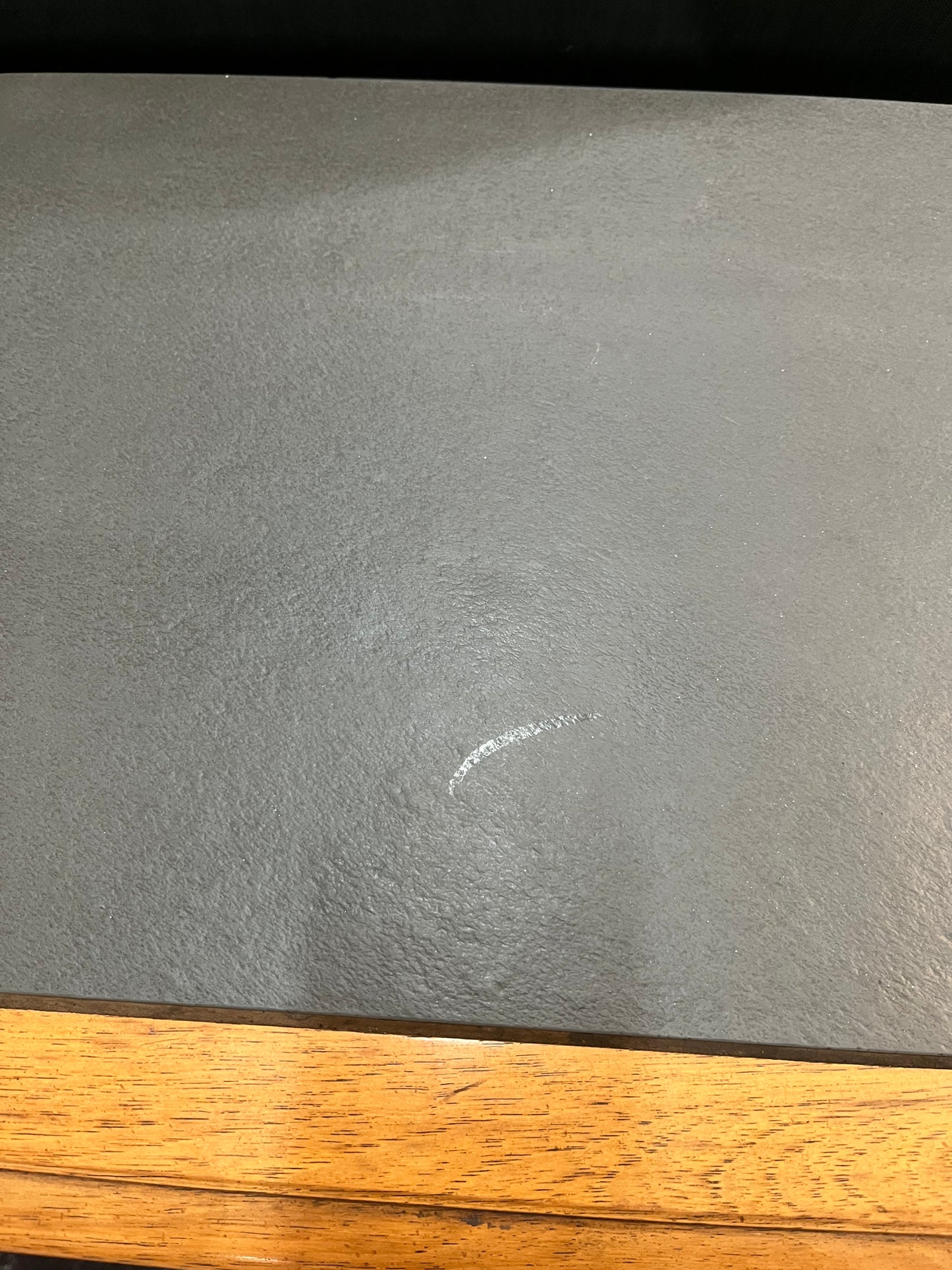 Entry table with Green Slate Top