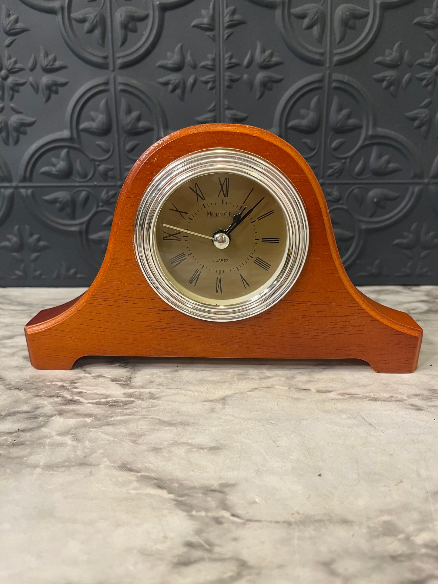 Michael C Fina Small Mantle Clock