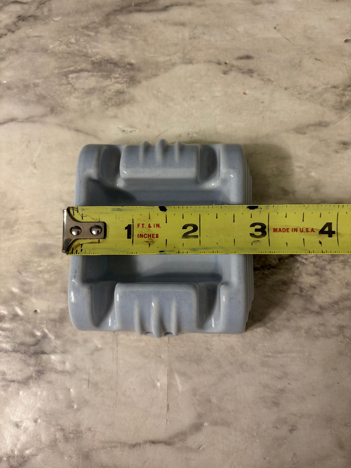 Small Grey Ceramic Ashtray
