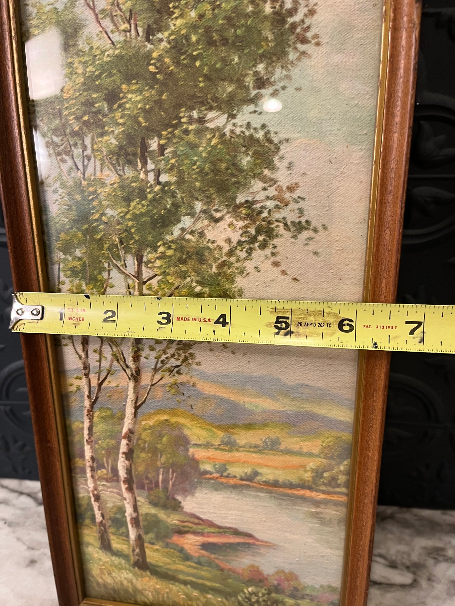 C Regan Framed Season Print Summer