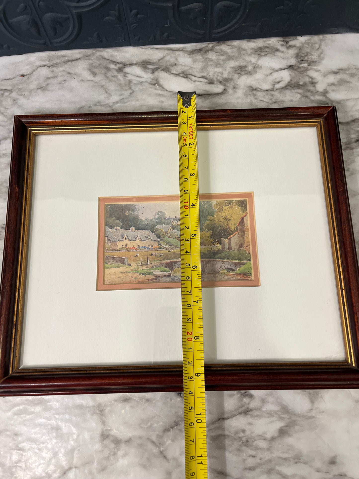 Small Bridge Print Framed