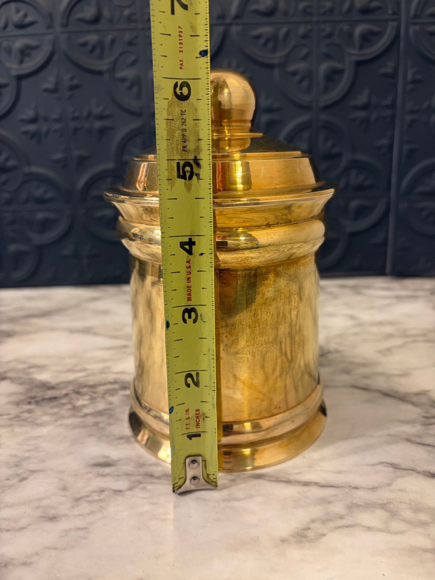 Solid Brass Canister
