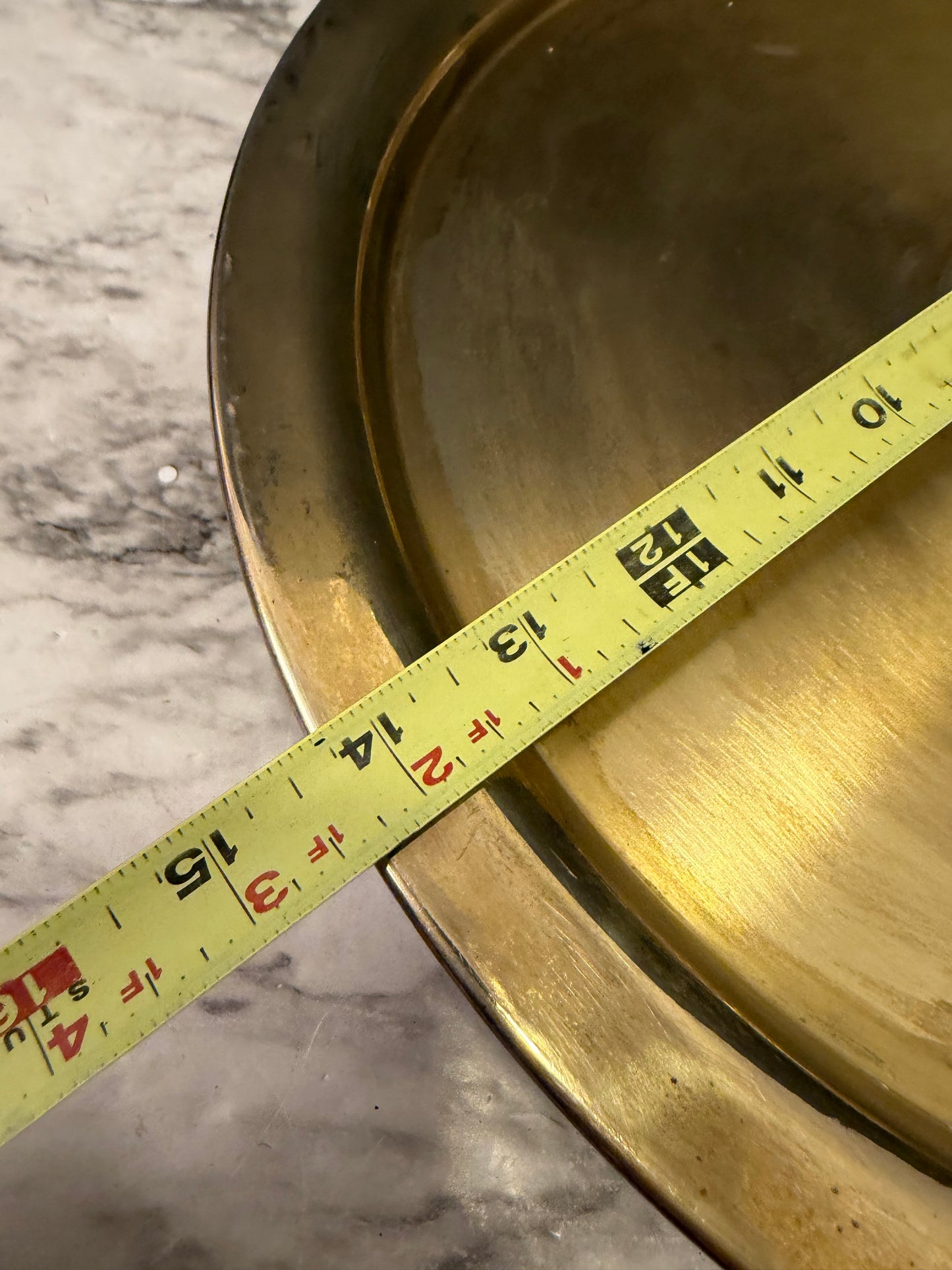 Brass Lazy Susan Tray